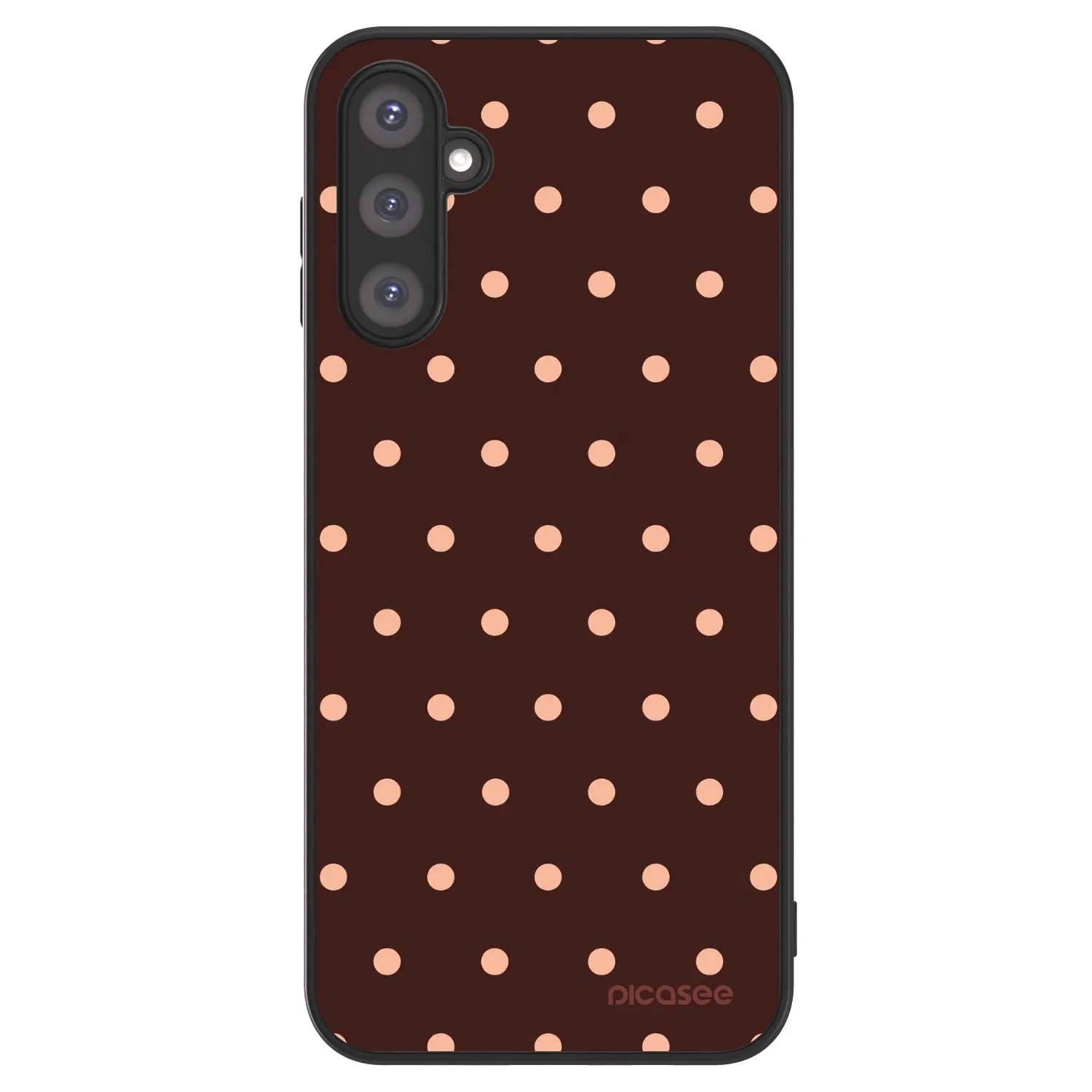 Picasee ULTIMATE CASE για Samsung Galaxy A05s A057G - Peach Dots & Chocolate