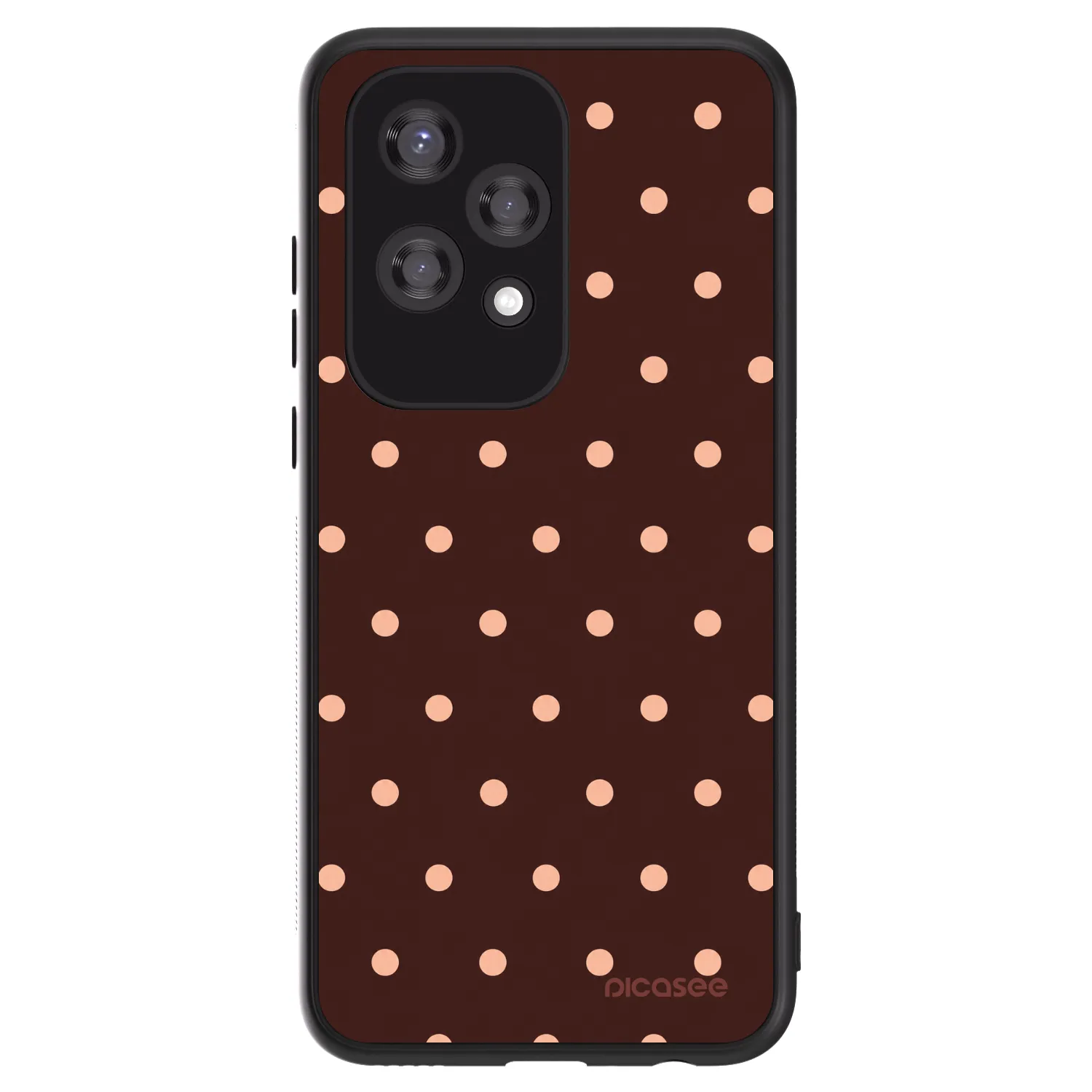 Picasee ULTIMATE CASE για Honor 200 Lite - Peach Dots & Chocolate