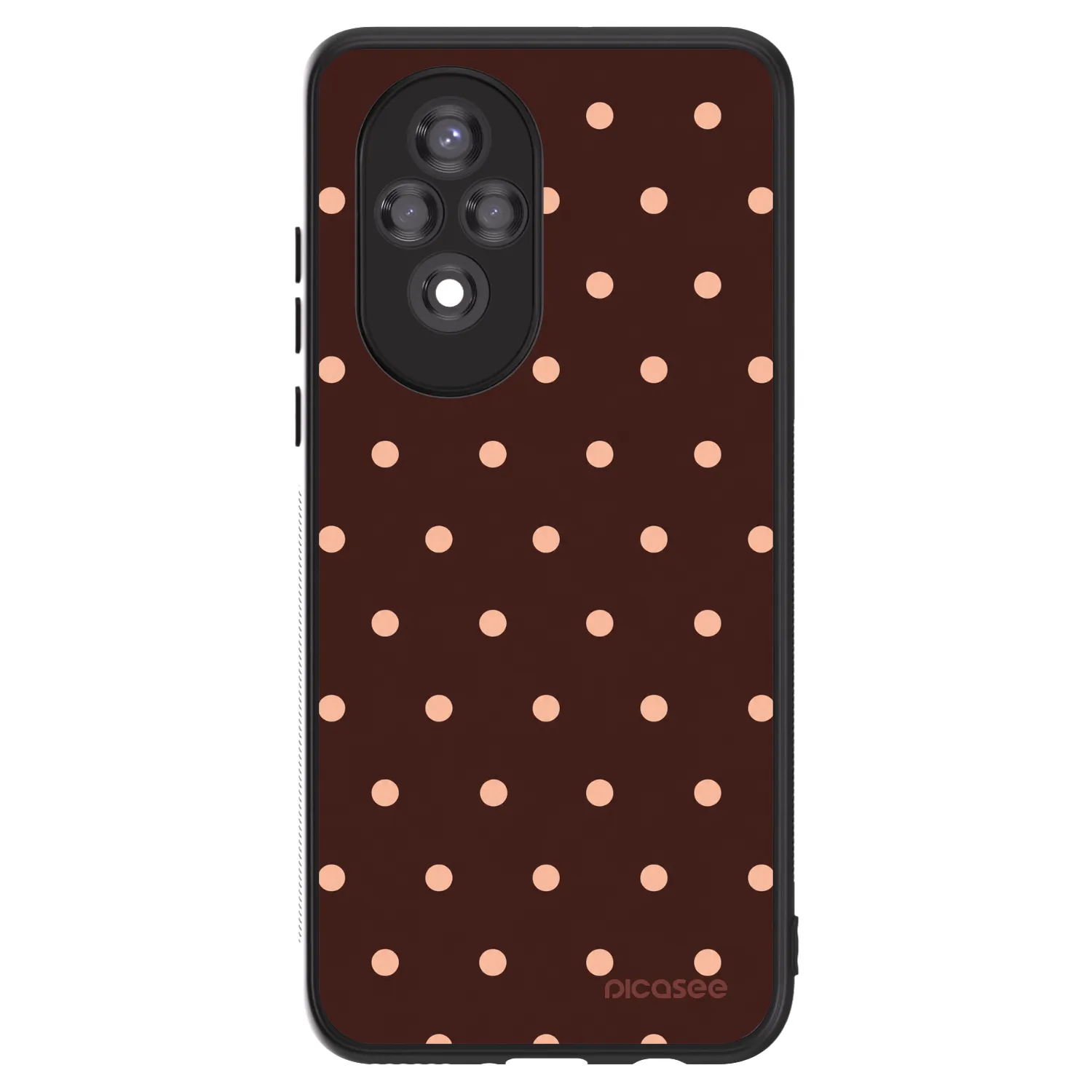 Picasee ULTIMATE CASE για Honor 200 Pro 5G - Peach Dots & Chocolate