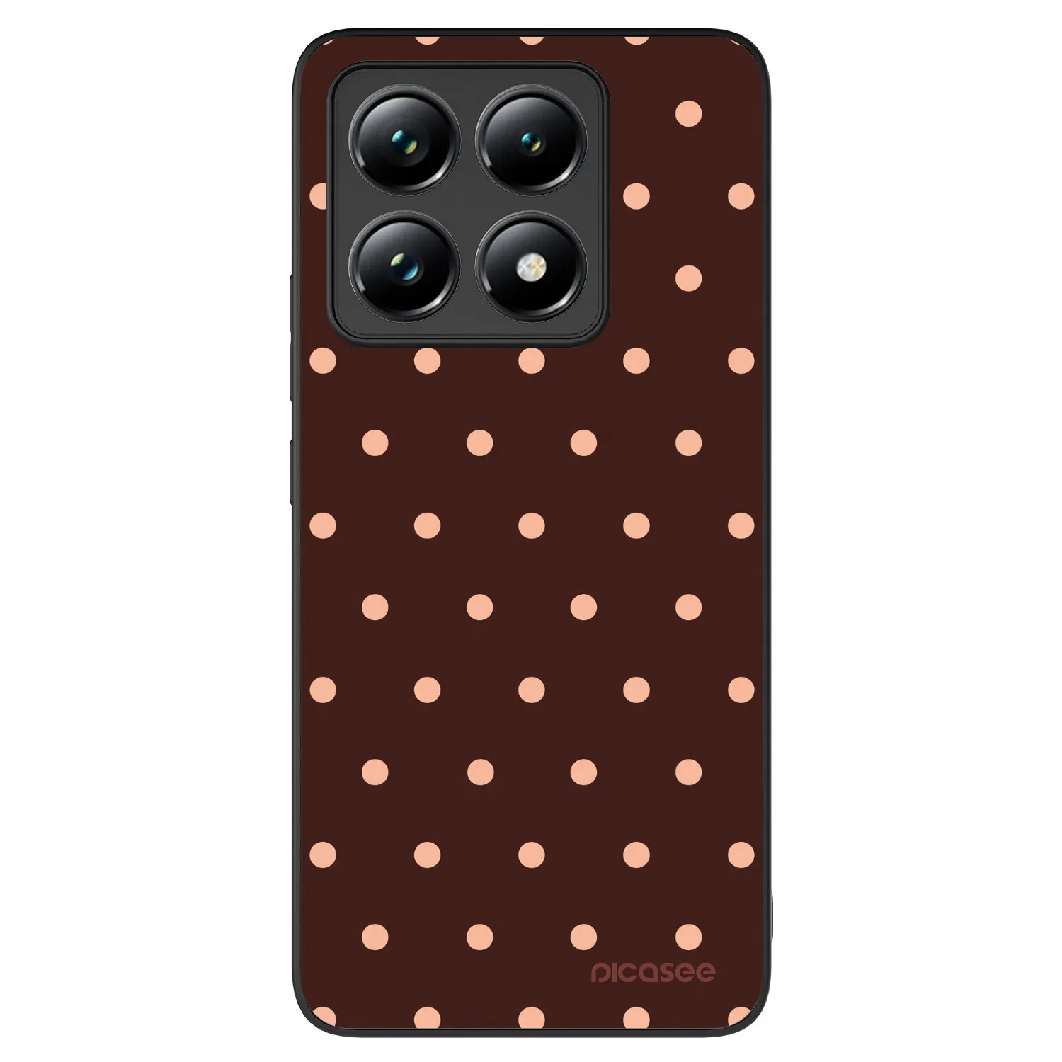 Picasee ULTIMATE CASE για Xiaomi 14T - Peach Dots & Chocolate