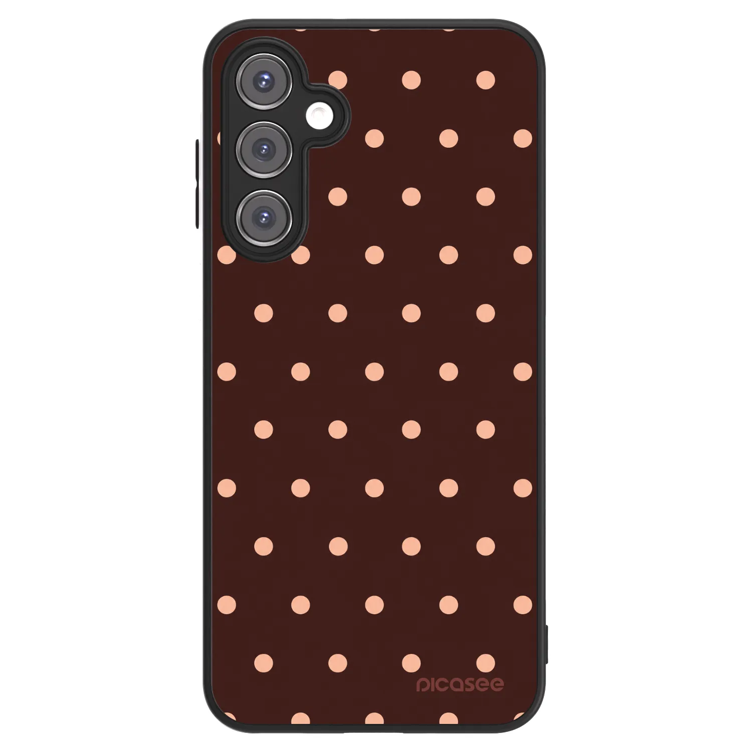 Picasee ULTIMATE CASE για Samsung Galaxy A16 5G - Peach Dots & Chocolate