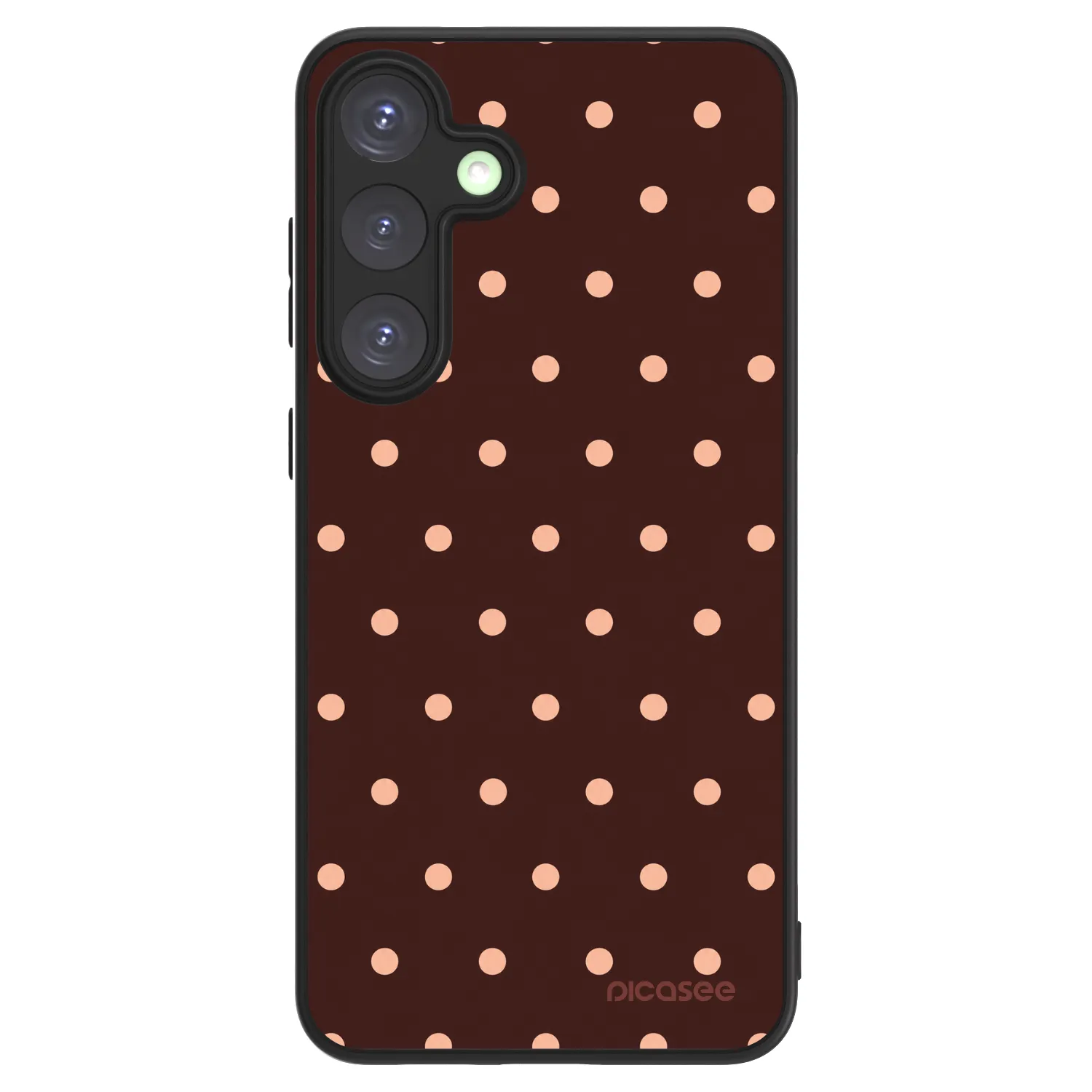 Picasee ULTIMATE CASE για Samsung Galaxy S25+ 5G - Peach Dots & Chocolate