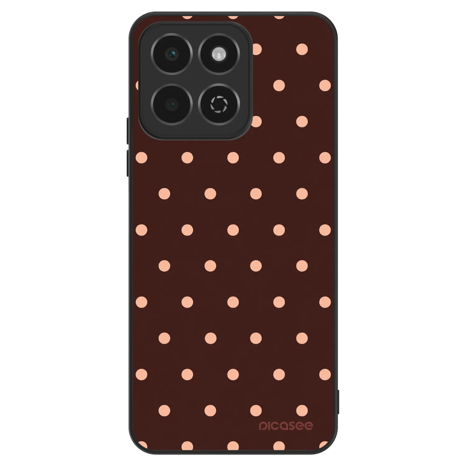 Picasee ULTIMATE CASE για Honor 200 Smart 5G - Peach Dots & Chocolate