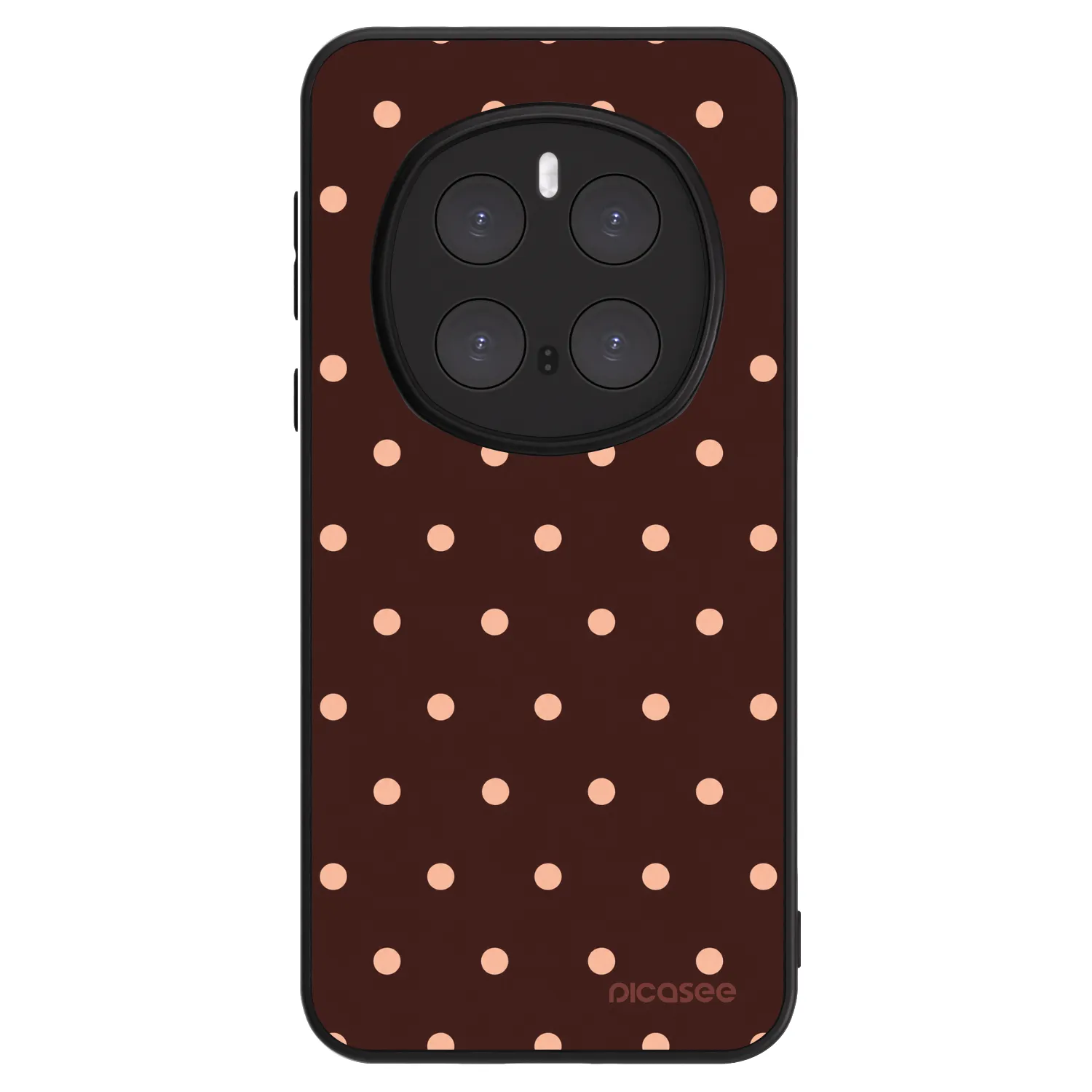 Picasee ULTIMATE CASE για Honor Magic7 Pro 5G - Peach Dots & Chocolate