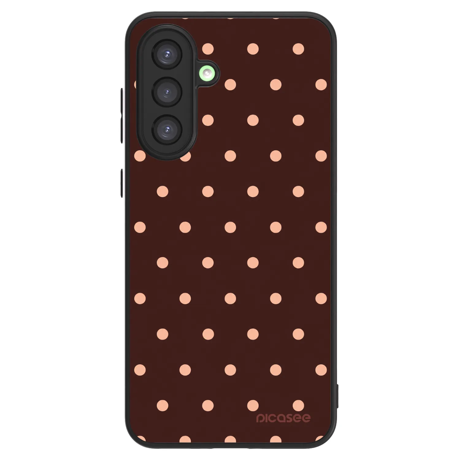 Picasee ULTIMATE CASE για Samsung Galaxy A26 5G A266B - Peach Dots & Chocolate