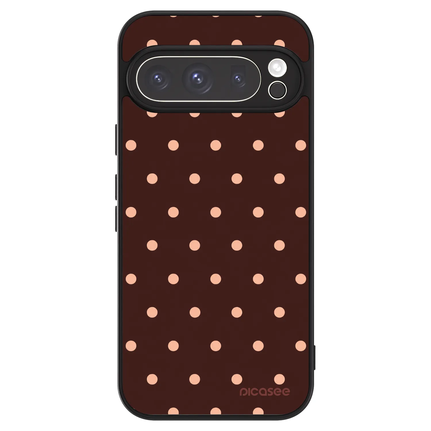 Picasee ULTIMATE CASE για Google Pixel 9 Pro - Peach Dots & Chocolate