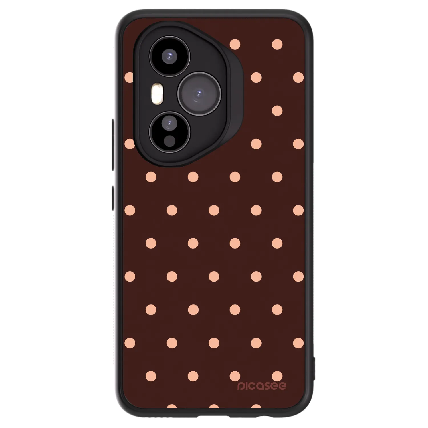 Picasee ULTIMATE CASE για Honor 400 Pro 5G - Peach Dots & Chocolate