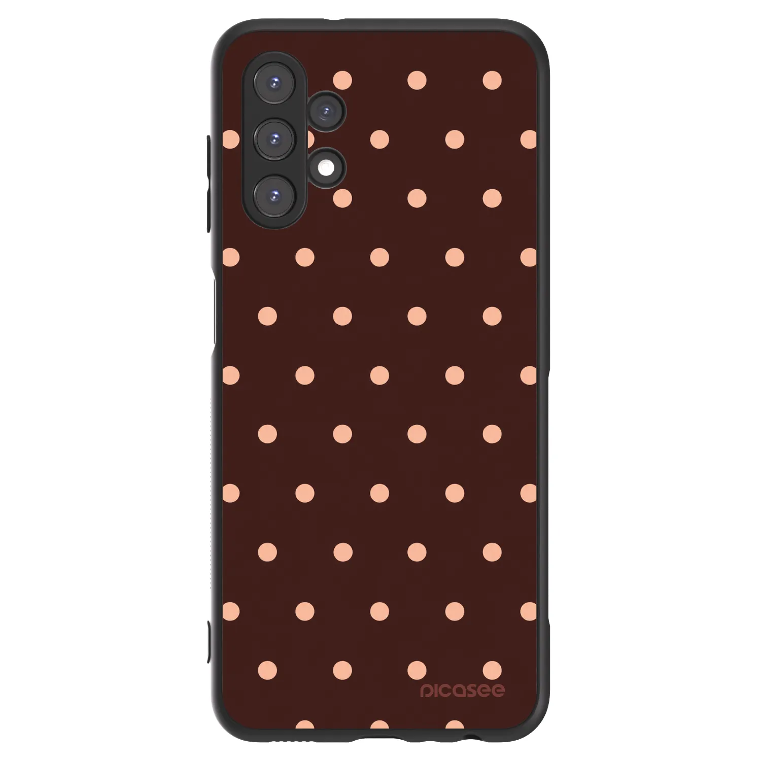 Picasee ULTIMATE CASE για Samsung Galaxy A13 5G - Peach Dots & Chocolate