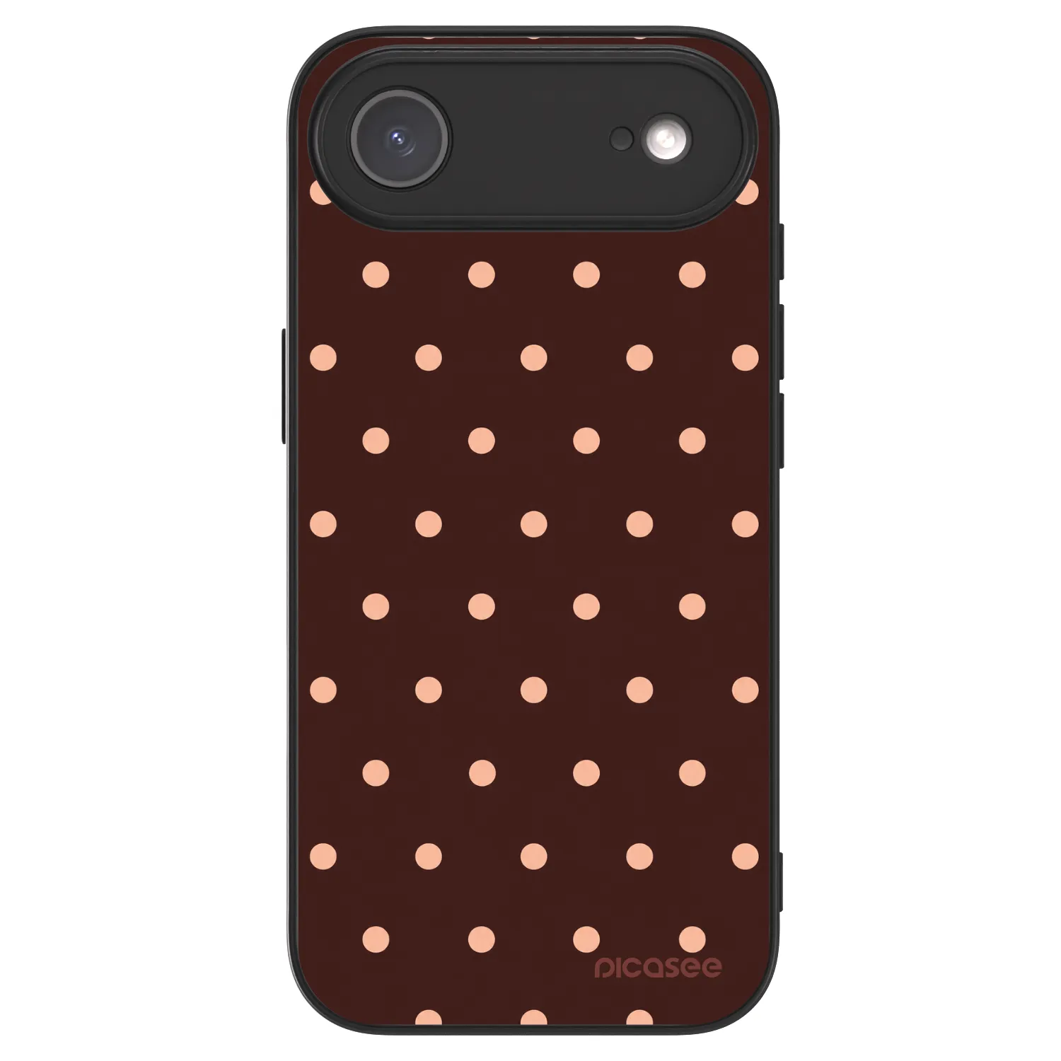 Picasee ULTIMATE CASE MagSafe pro Apple iPhone Air - Peach Dots & Chocolate