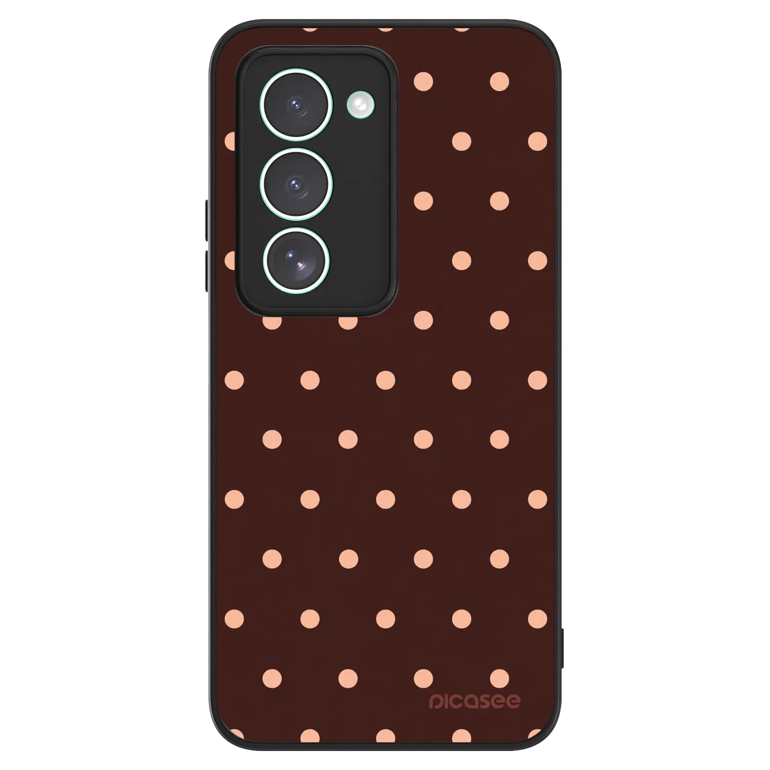 Picasee ULTIMATE CASE για Xiaomi Redmi 15 5G - Peach Dots & Chocolate