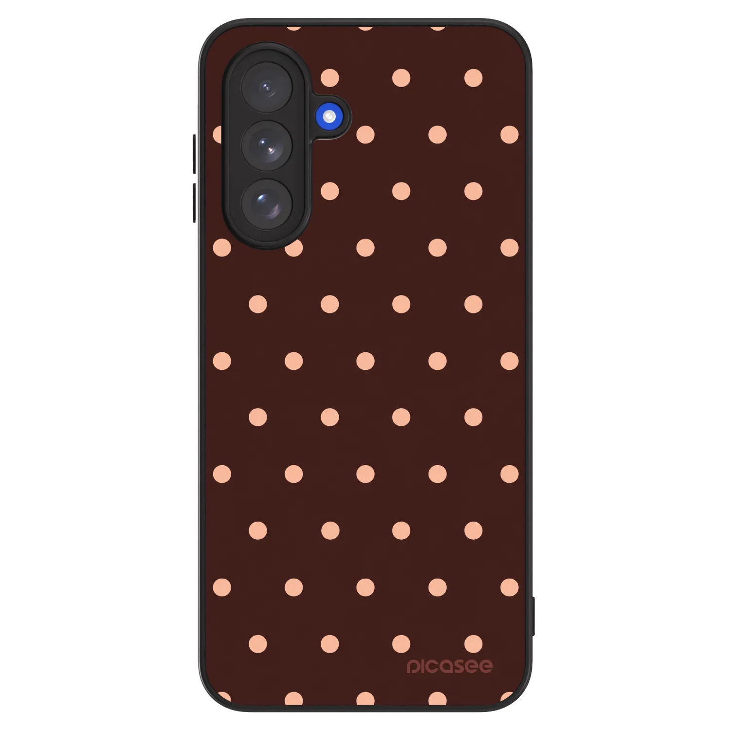 Picasee ULTIMATE CASE για Samsung Galaxy A17 5G - Peach Dots & Chocolate