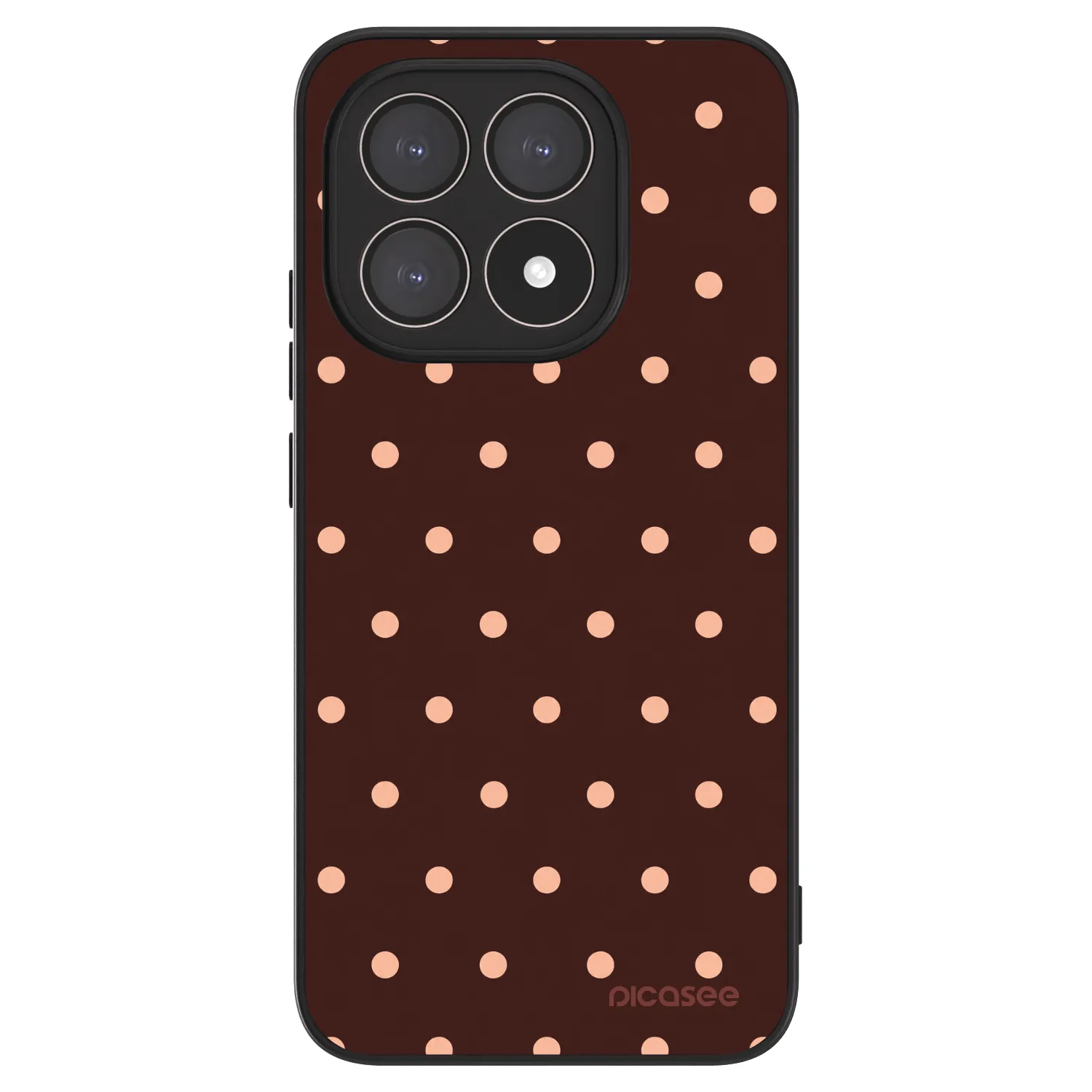 Picasee ULTIMATE CASE για Xiaomi 15T - Peach Dots & Chocolate
