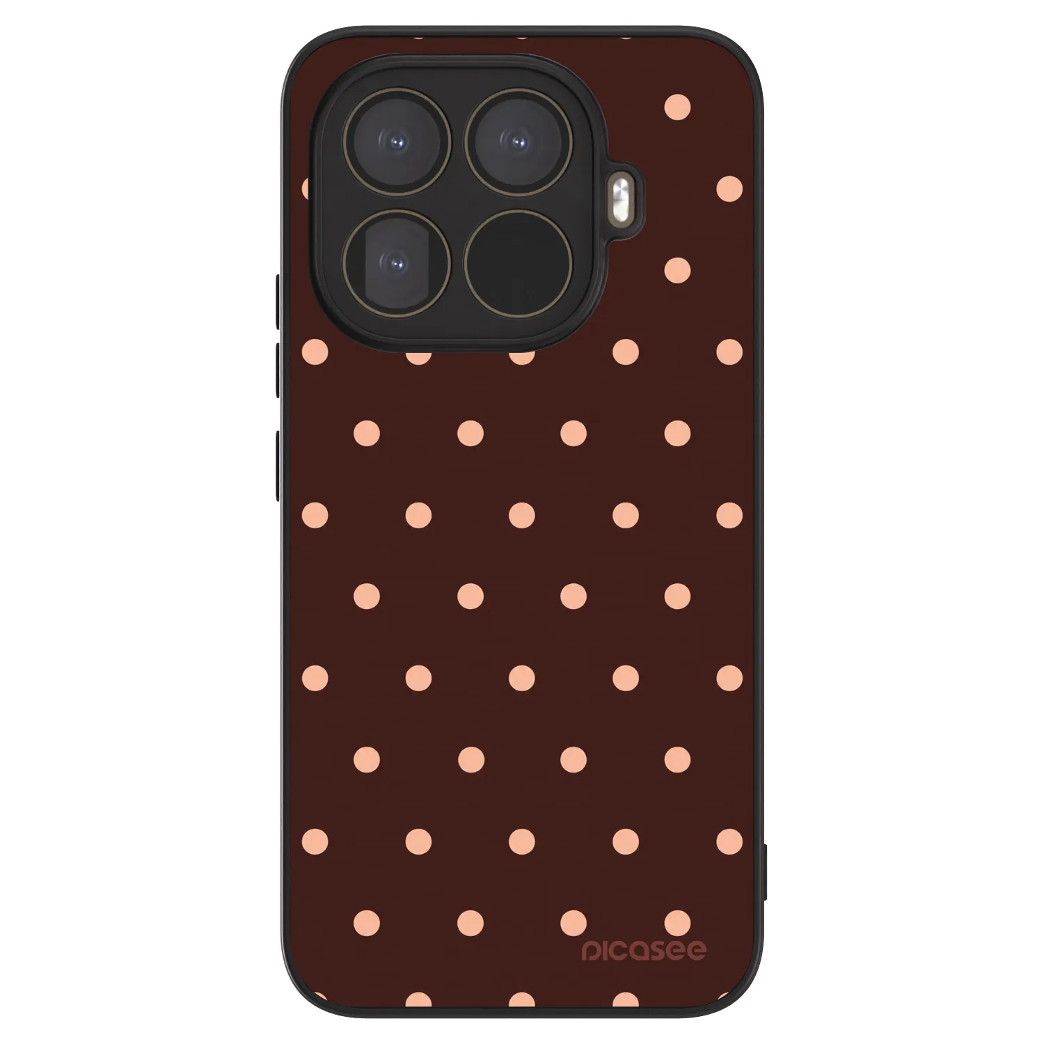 Picasee ULTIMATE CASE για Xiaomi 15T Pro - Peach Dots & Chocolate