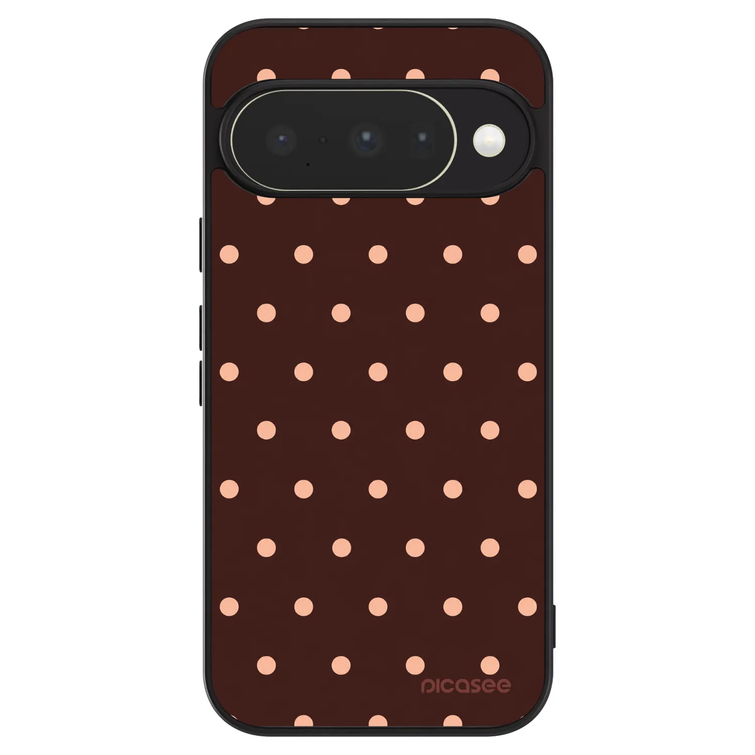 Picasee ULTIMATE CASE για Google Pixel 10 - Peach Dots & Chocolate