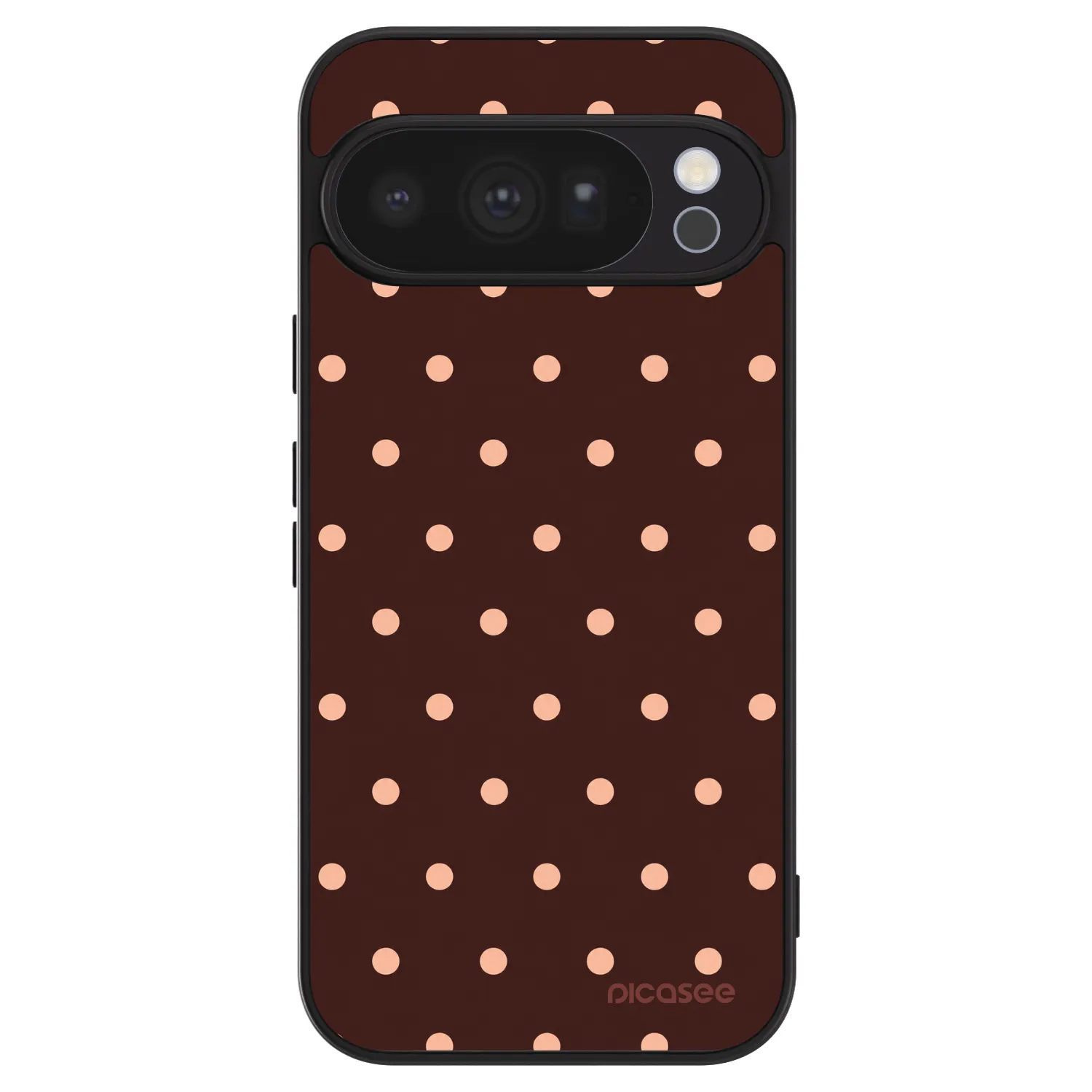 Picasee ULTIMATE CASE για Google Pixel 10 Pro - Peach Dots & Chocolate