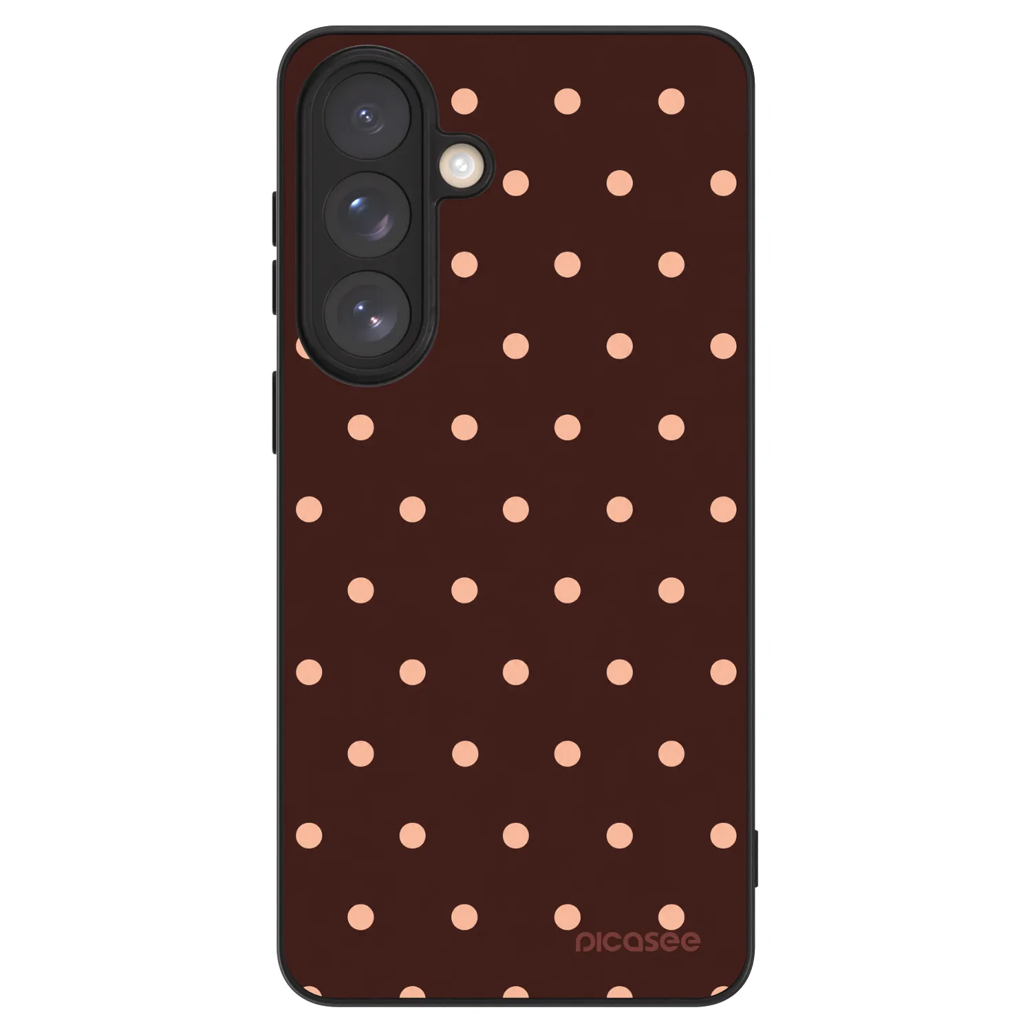 Picasee ULTIMATE CASE για Samsung Galaxy S26+ - Peach Dots & Chocolate