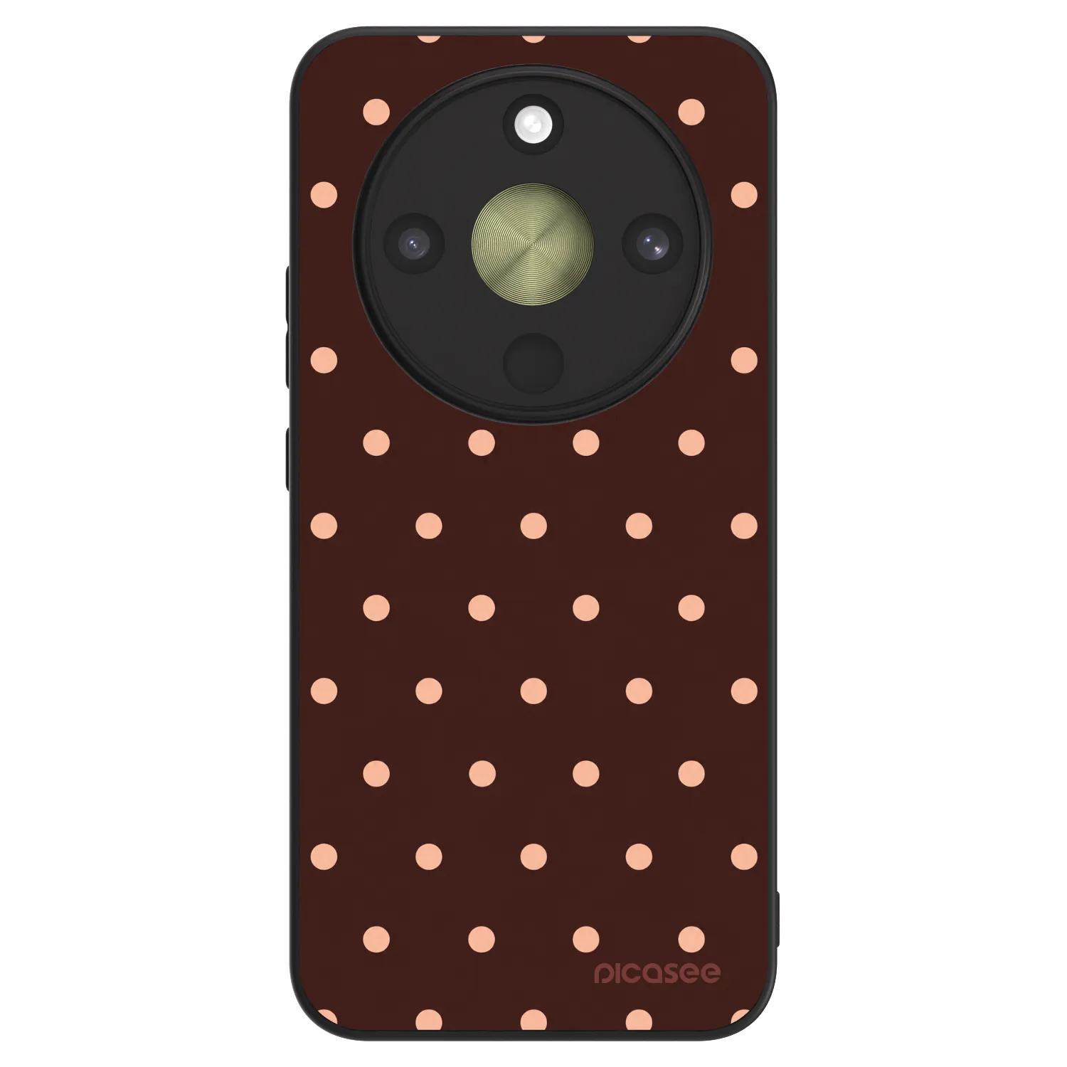 Picasee ULTIMATE CASE για Honor Magic8 Lite 5G - Peach Dots & Chocolate