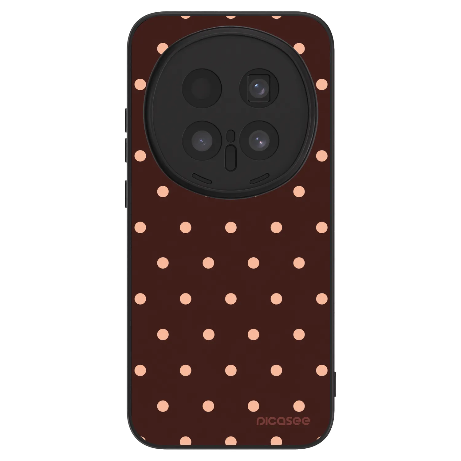 Picasee ULTIMATE CASE για Honor Magic8 Pro 5G - Peach Dots & Chocolate