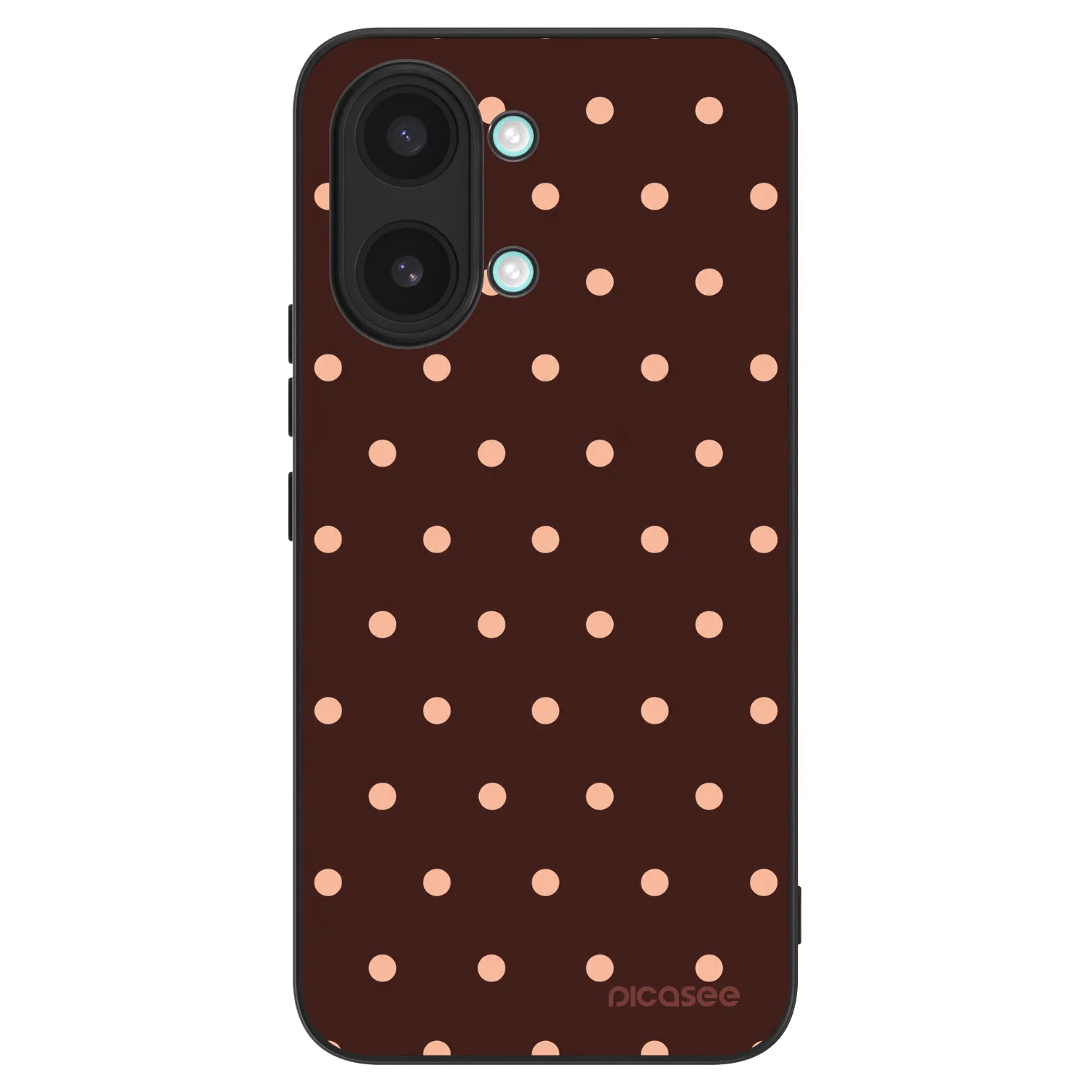 Picasee ULTIMATE CASE για Xiaomi Poco X8 Pro Max - Peach Dots & Chocolate