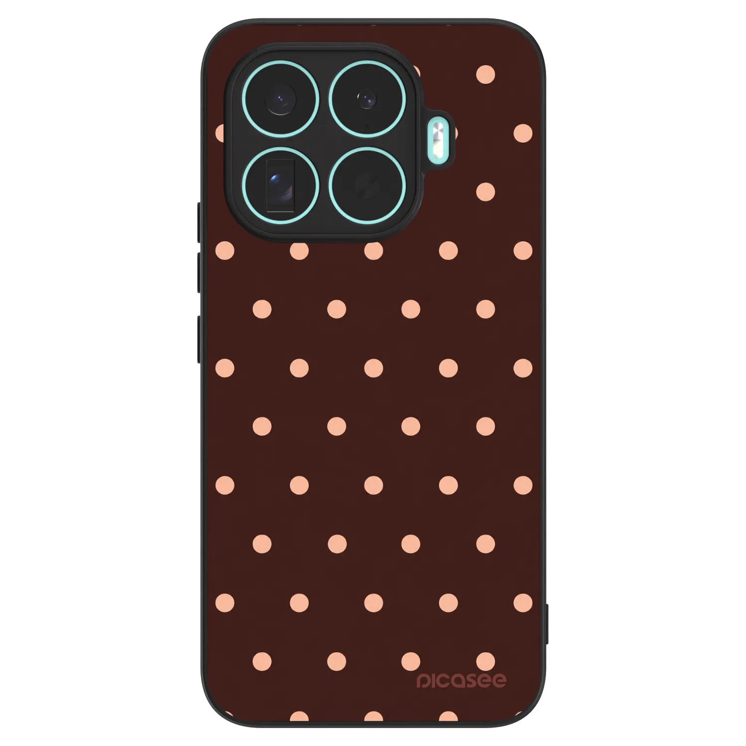 Picasee ULTIMATE CASE για Xiaomi 17T Pro - Peach Dots & Chocolate