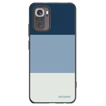 Picasee Μαύρη θήκη σιλικόνης για Xiaomi Redmi Note 10S - Coastal Blue