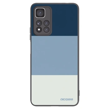 Picasee Μαύρη θήκη σιλικόνης για Xiaomi Redmi Note 11 Pro+ 5G - Coastal Blue