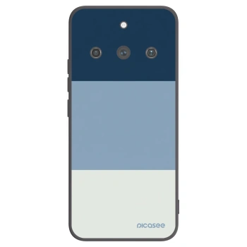 Picasee Μαύρη θήκη σιλικόνης για Realme 11 Pro+ - Coastal Blue