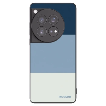 Picasee Μαύρη θήκη σιλικόνης για OnePlus 12 5G - Coastal Blue
