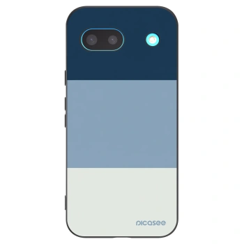 Picasee Μαύρη θήκη σιλικόνης για Google Pixel 8 - Coastal Blue