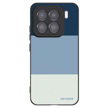 Picasee Μαύρη θήκη σιλικόνης για Xiaomi 15 - Coastal Blue