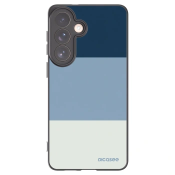 Picasee Μαύρη θήκη σιλικόνης για Samsung Galaxy S26+ - Coastal Blue