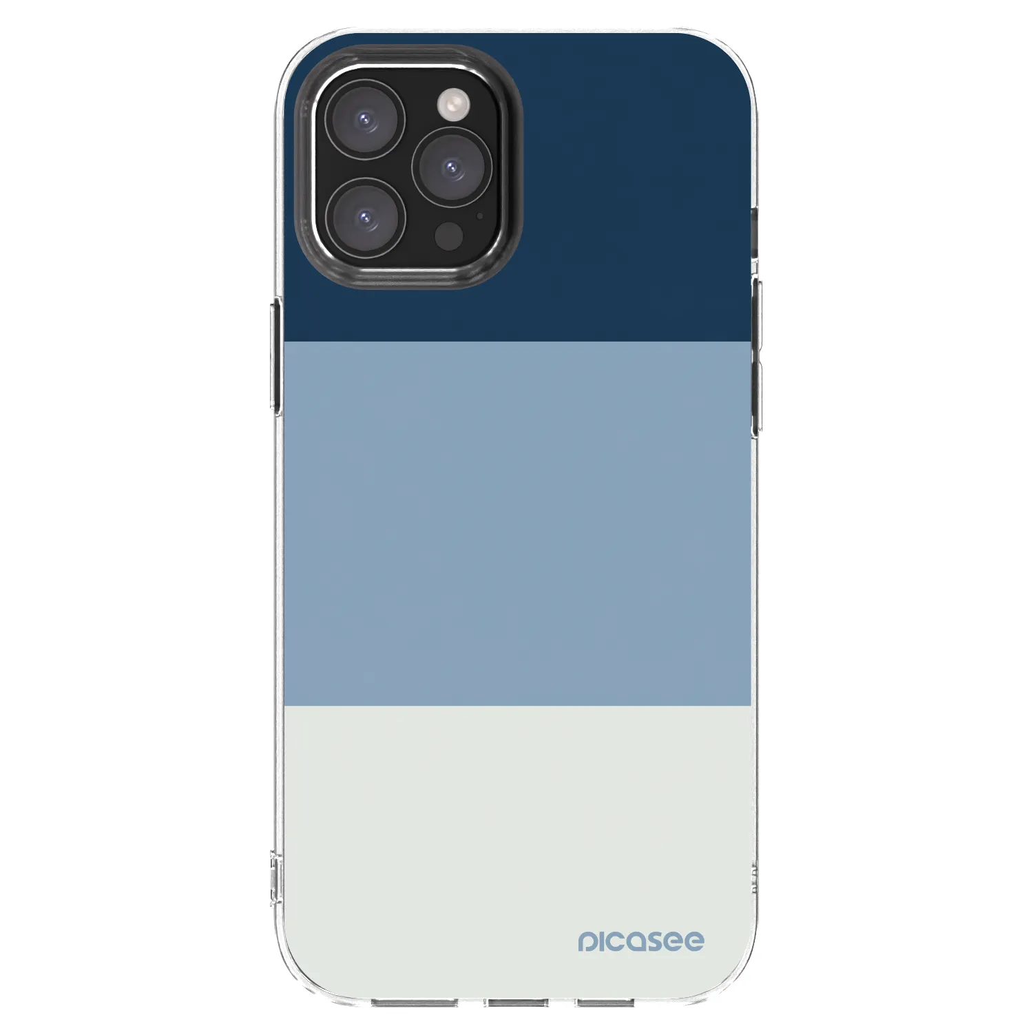 Picasee διαφανής θήκη σιλικόνης Apple iPhone 12 Pro Max - Coastal Blue
