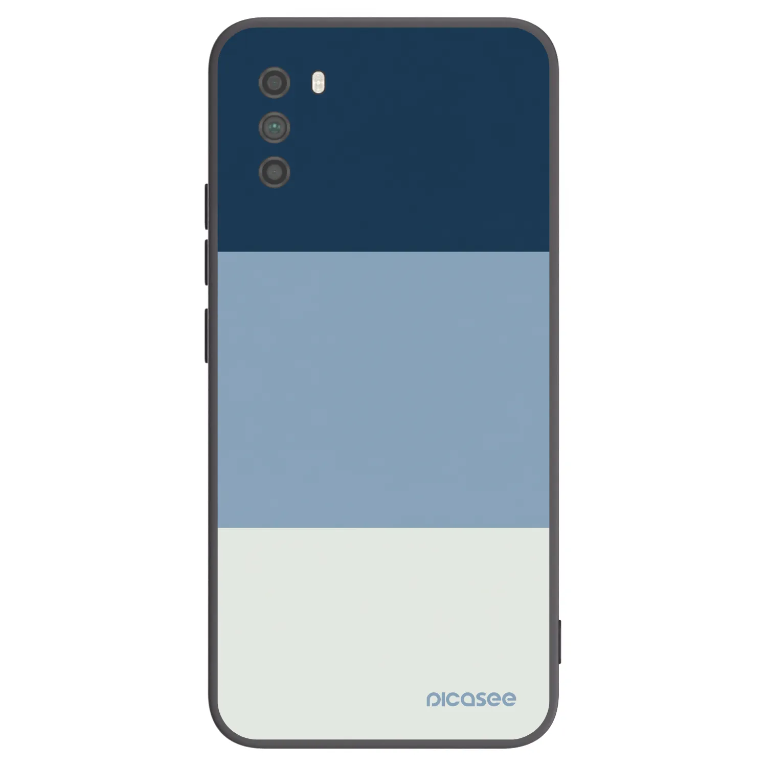 Picasee Μαύρη θήκη σιλικόνης για Xiaomi Poco M3 - Coastal Blue