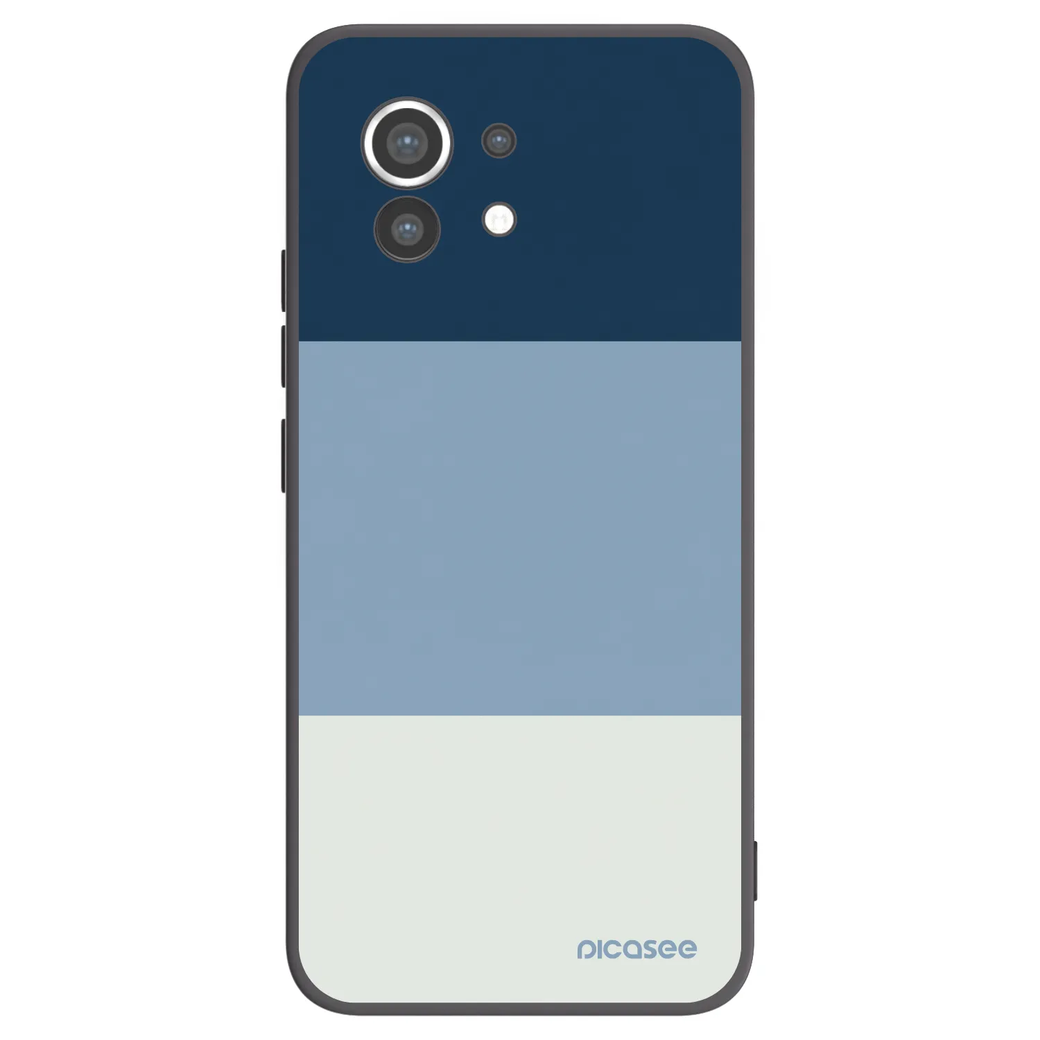 Picasee Μαύρη θήκη σιλικόνης για Xiaomi Mi 11 - Coastal Blue