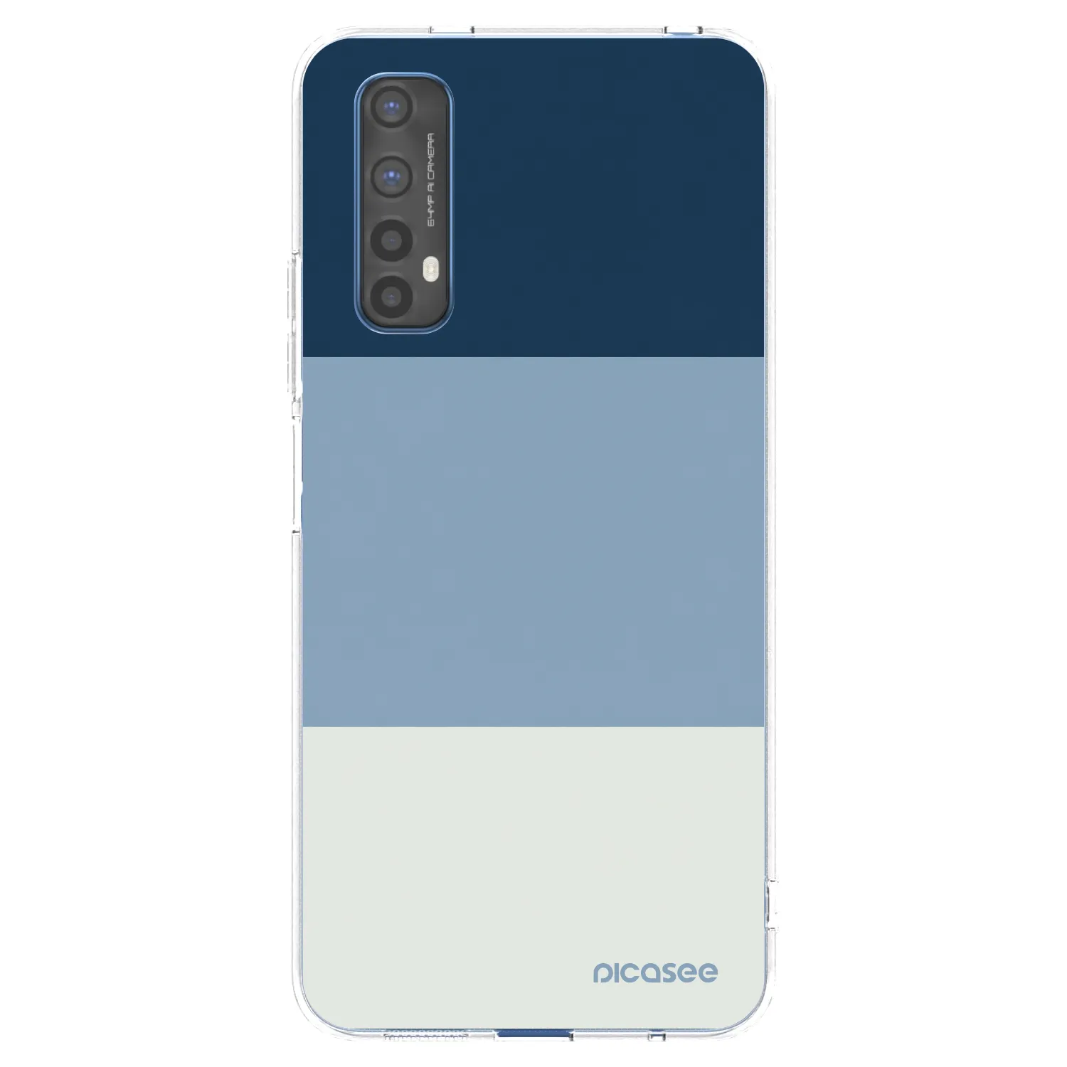 Picasee διαφανής θήκη σιλικόνης Realme 7 - Coastal Blue