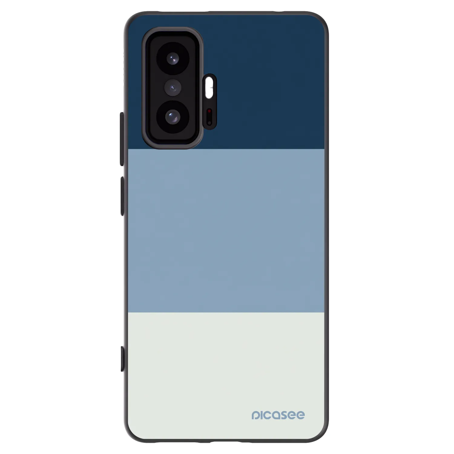 Picasee Μαύρη θήκη σιλικόνης για Xiaomi 11T - Coastal Blue
