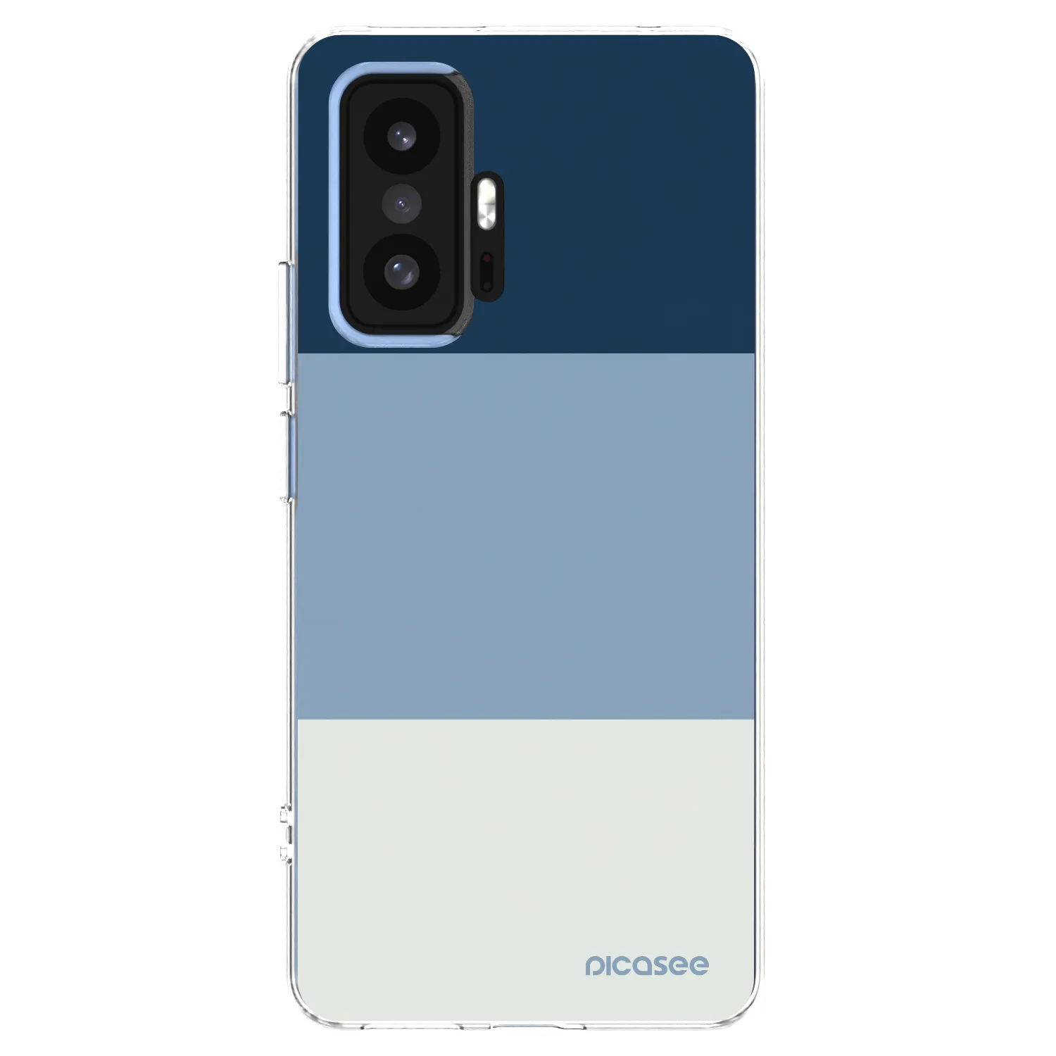 Picasee διαφανής θήκη σιλικόνης Xiaomi 11T Pro - Coastal Blue