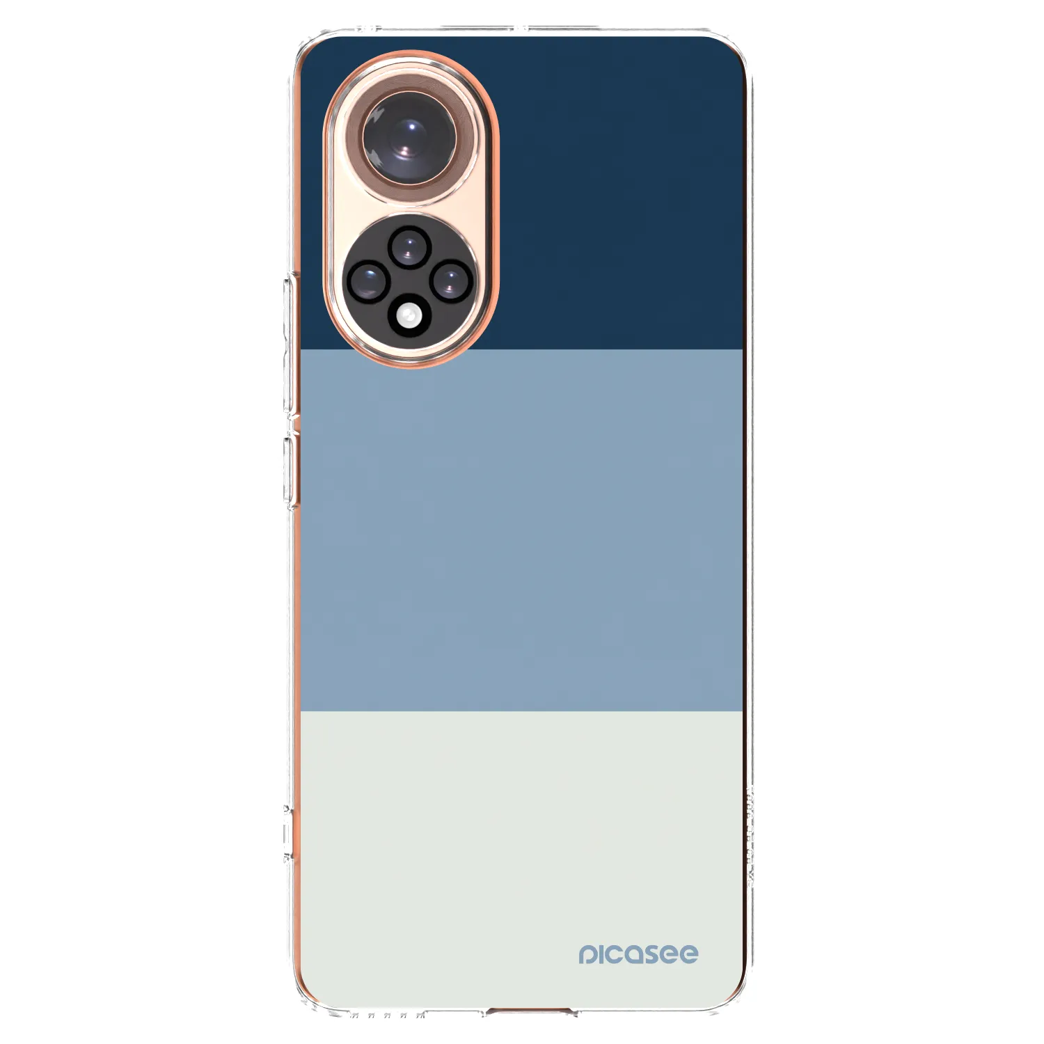 Picasee διαφανής θήκη σιλικόνης Huawei Nova 9 - Coastal Blue