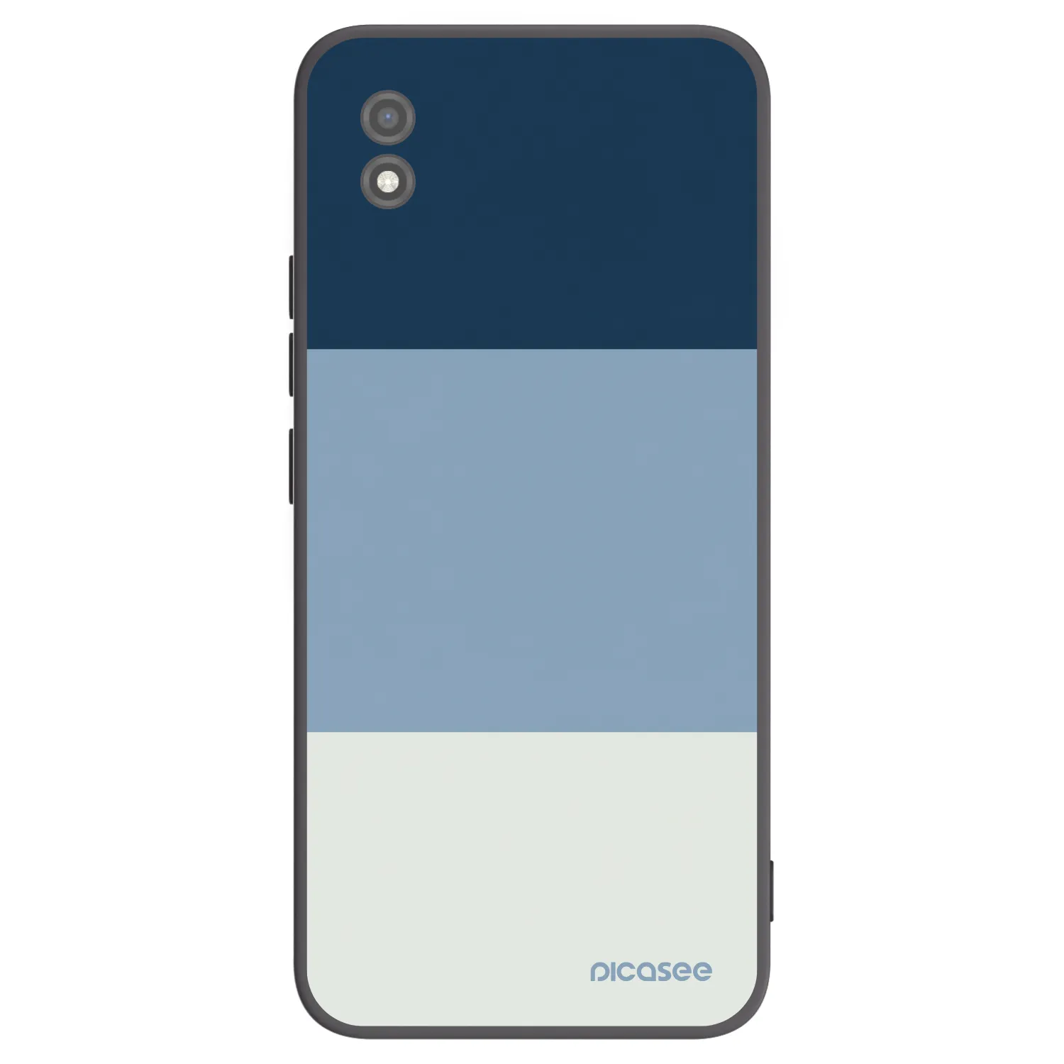 Picasee Μαύρη θήκη σιλικόνης για Realme C11 (2021) - Coastal Blue