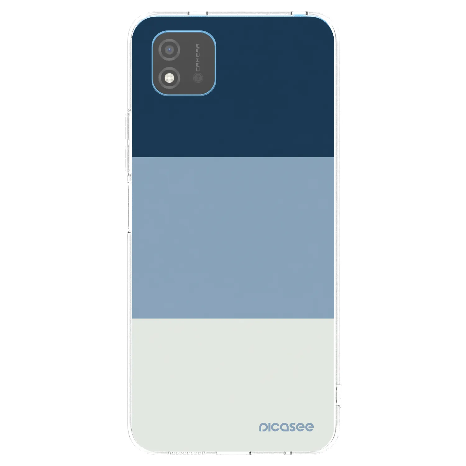 Picasee διαφανής θήκη σιλικόνης Realme C11 (2021) - Coastal Blue