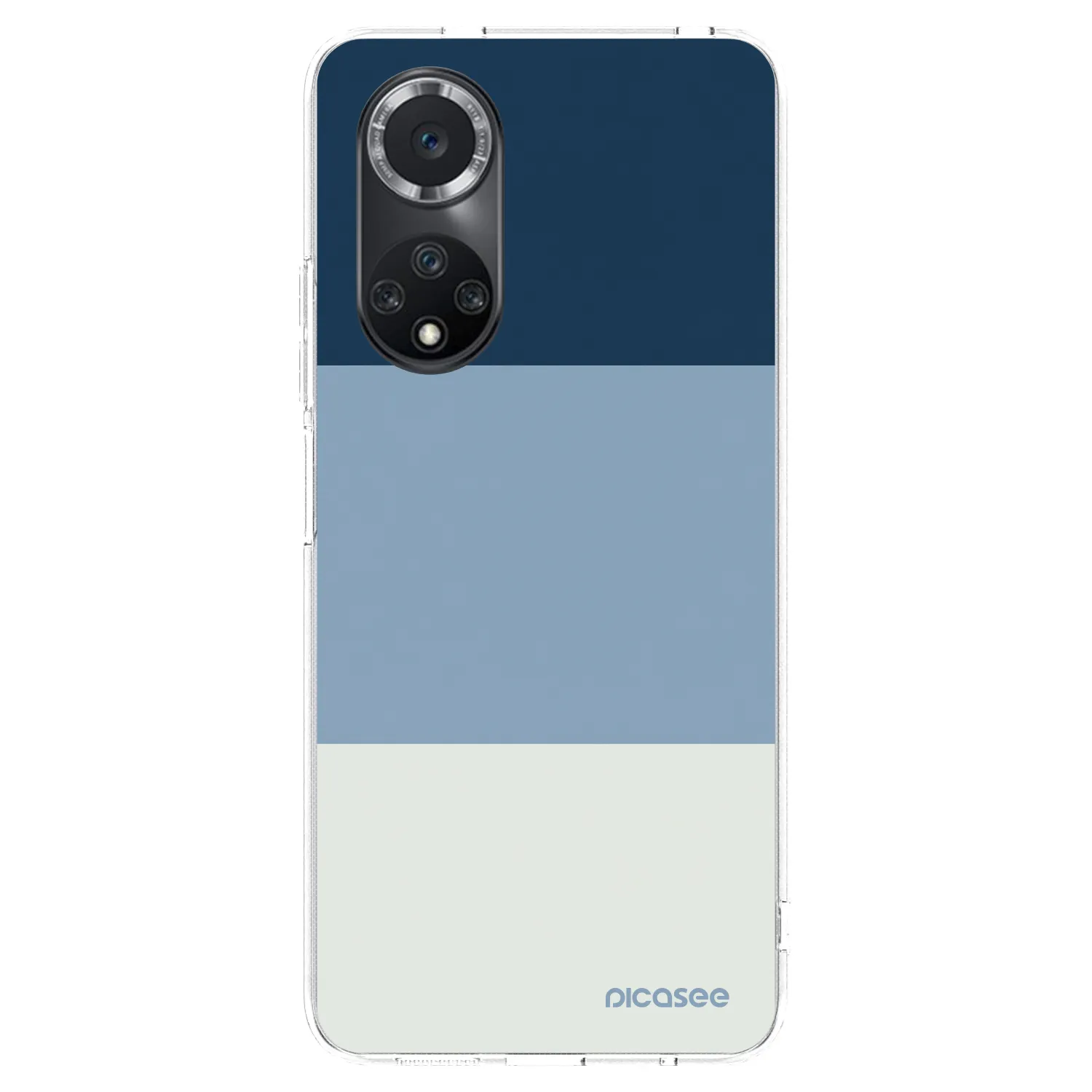 Picasee διαφανής θήκη σιλικόνης Huawei Nova 9 SE - Coastal Blue