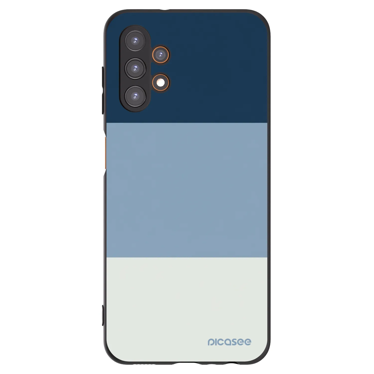 Picasee Μαύρη θήκη σιλικόνης για Samsung Galaxy A13 4G A135 - Coastal Blue