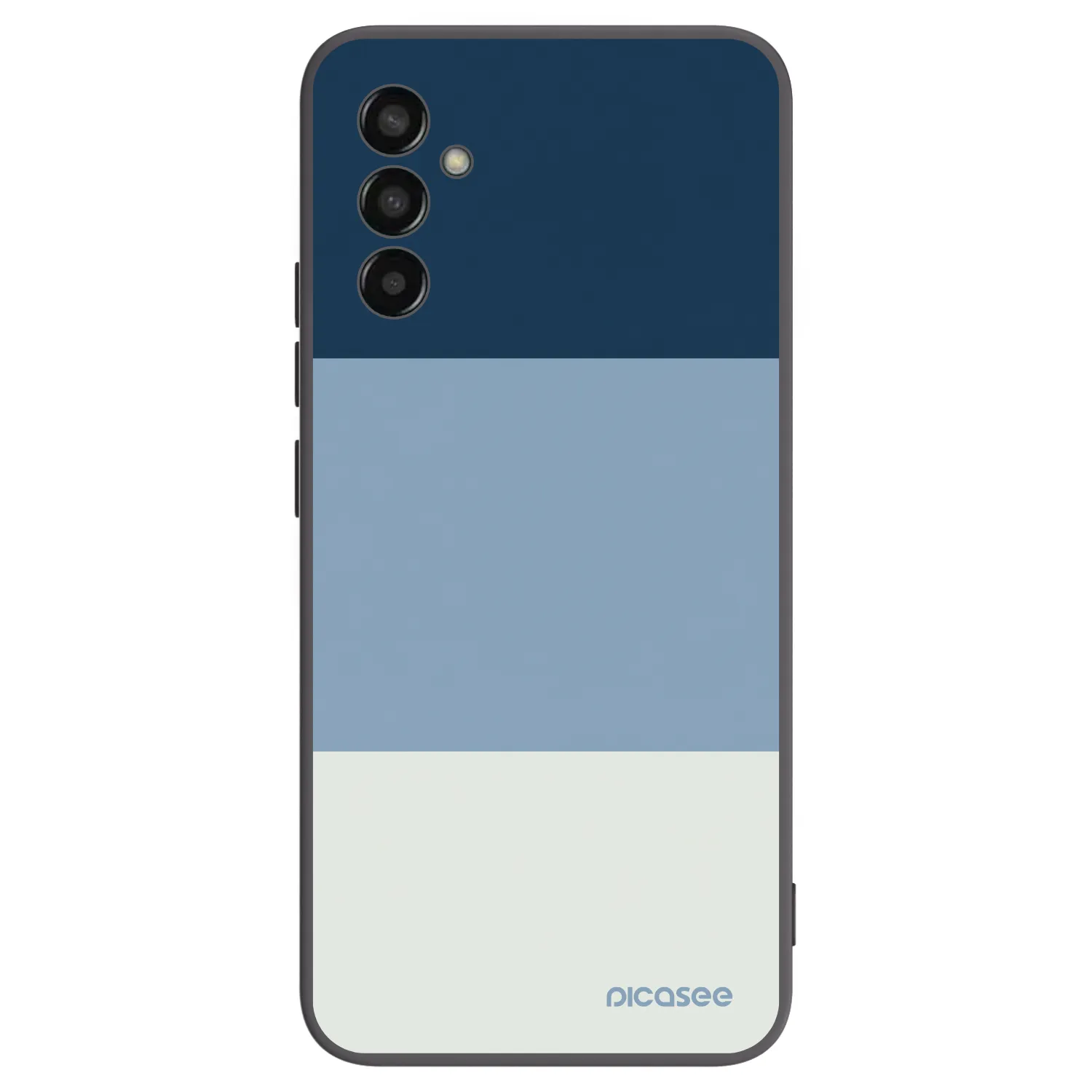 Picasee Μαύρη θήκη σιλικόνης για Samsung Galaxy M13 M135F - Coastal Blue