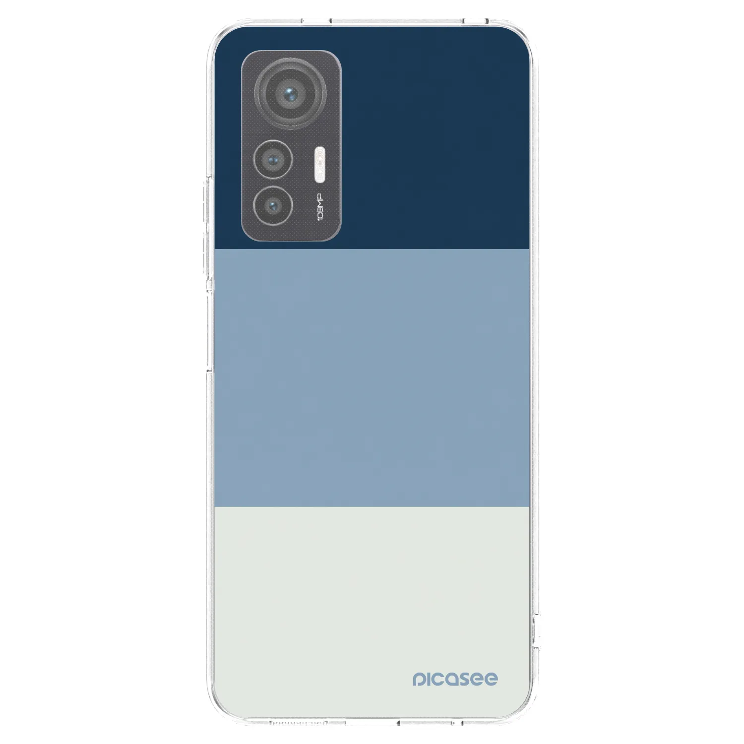 Picasee διαφανής θήκη σιλικόνης Xiaomi 12 Lite - Coastal Blue