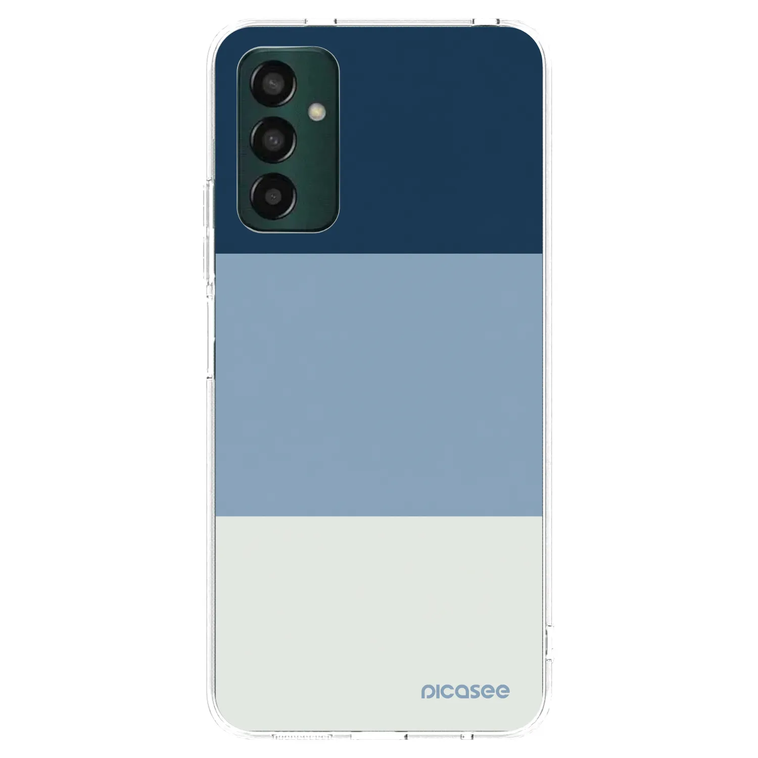 Picasee διαφανής θήκη σιλικόνης Samsung Galaxy M23 5G - Coastal Blue