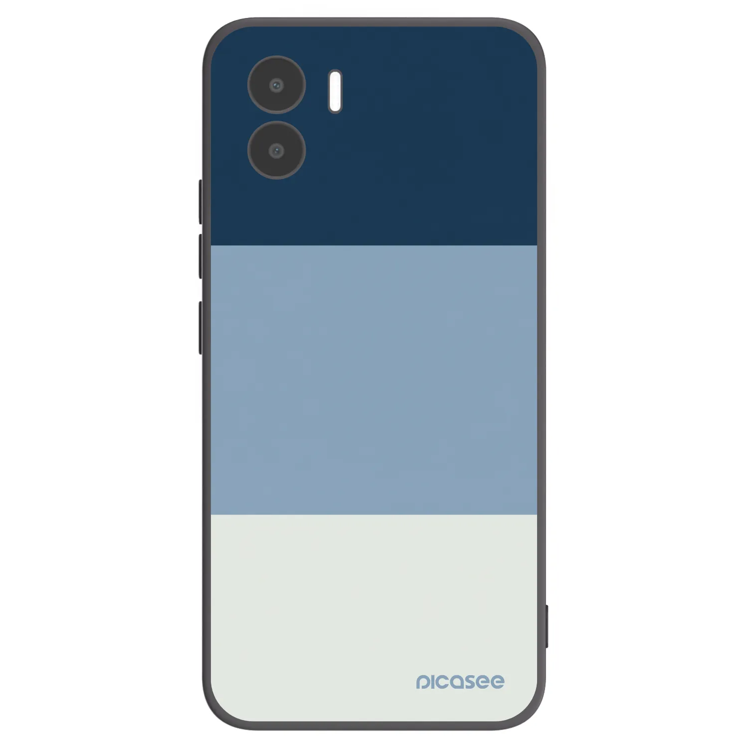 Picasee Μαύρη θήκη σιλικόνης για Xiaomi Redmi A1 - Coastal Blue