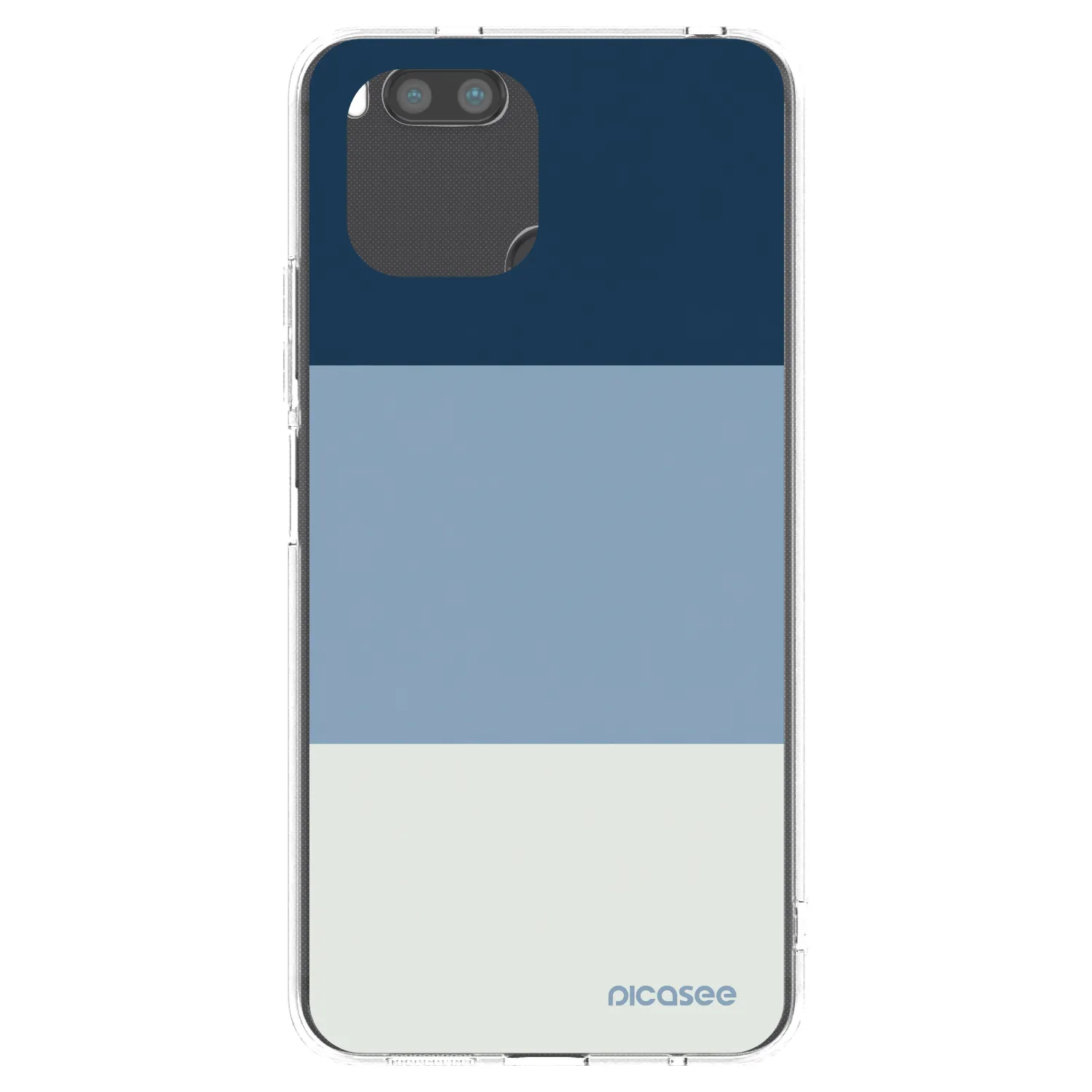 Picasee διαφανής θήκη σιλικόνης Xiaomi Redmi A1 - Coastal Blue