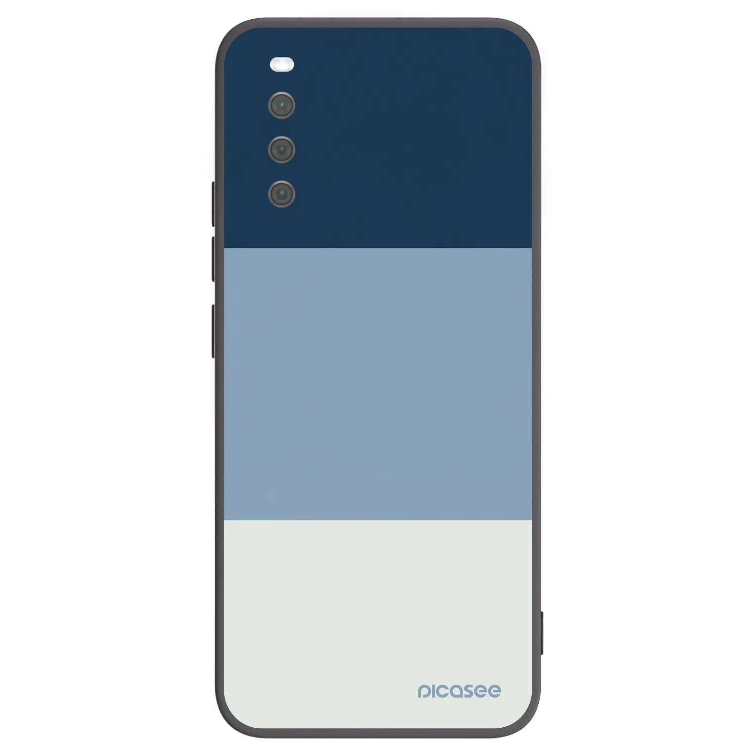Picasee Μαύρη θήκη σιλικόνης για Sony Xperia 10 III - Coastal Blue