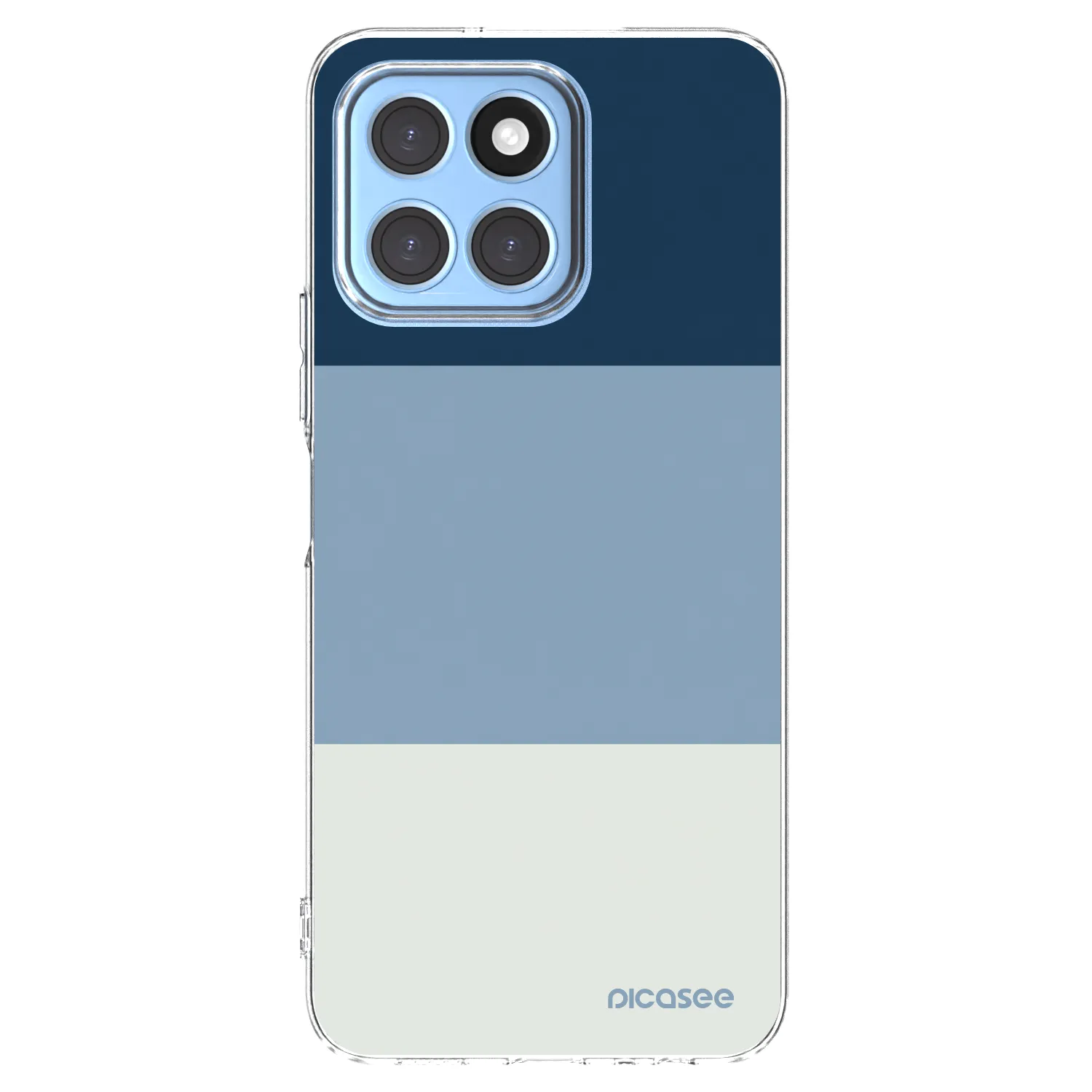 Picasee διαφανής θήκη σιλικόνης Honor X6 - Coastal Blue
