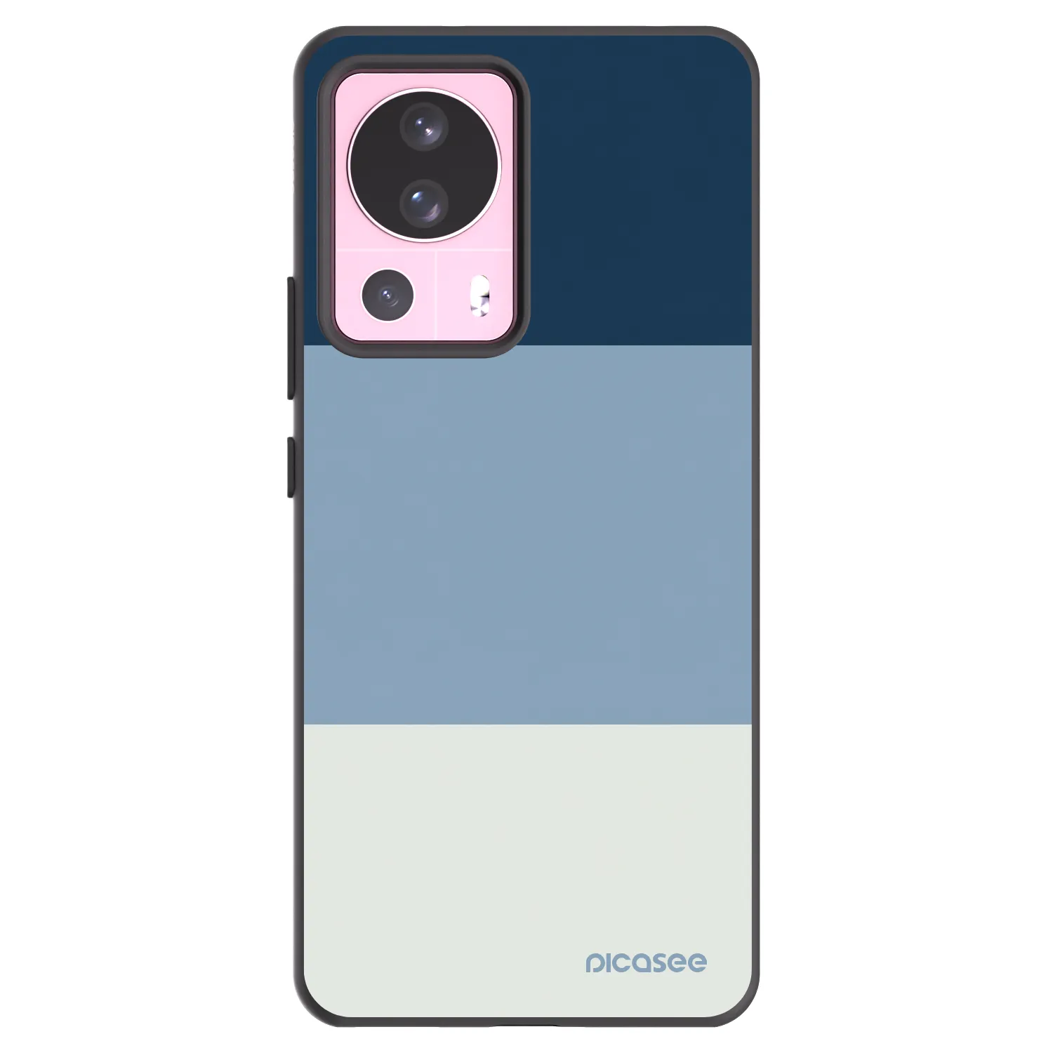 Picasee Μαύρη θήκη σιλικόνης για Xiaomi 13 Lite - Coastal Blue